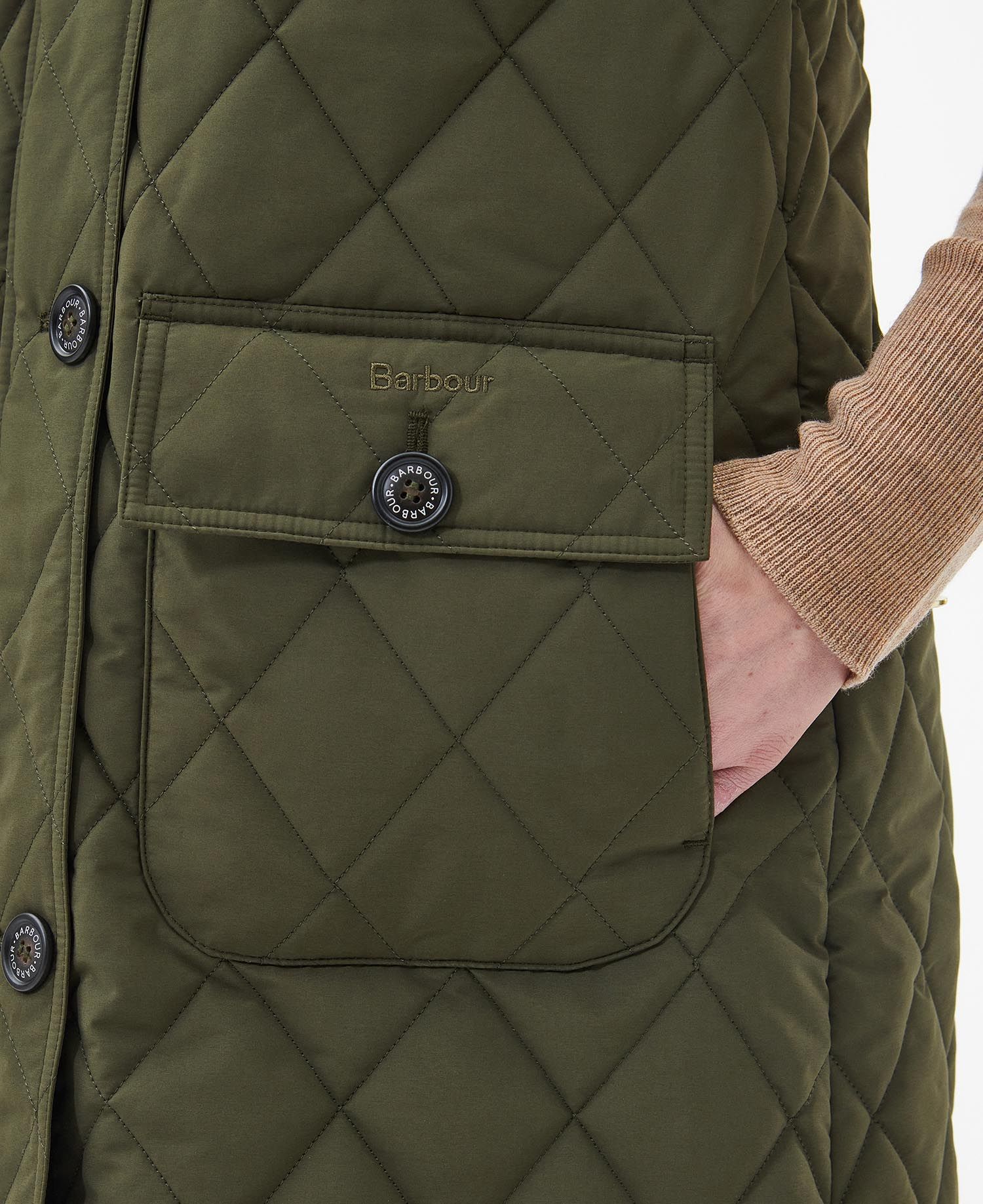 Zander Gilet - Olive