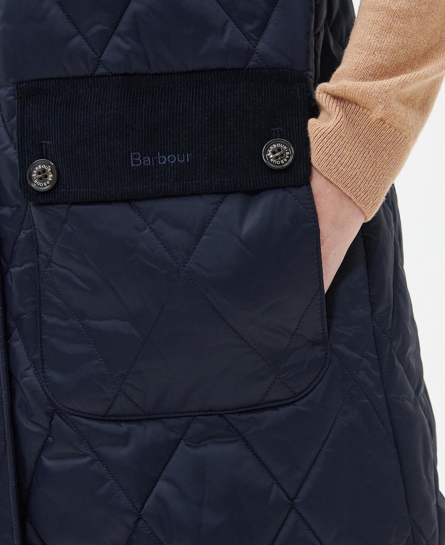 Mickley Gilet - Dark Navy/Dress