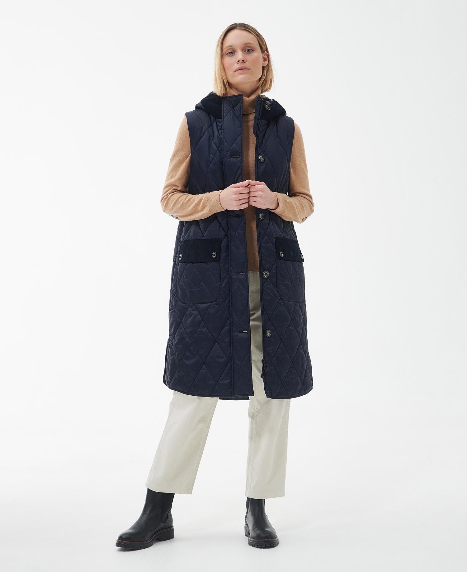 Mickley Gilet - Dark Navy/Dress