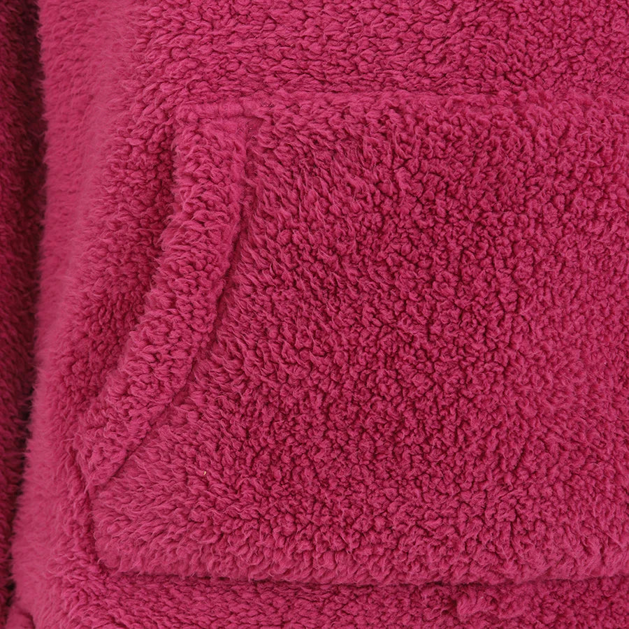 Roll Neck Snug Sweatshirt LJ30 - Honeysuckle
