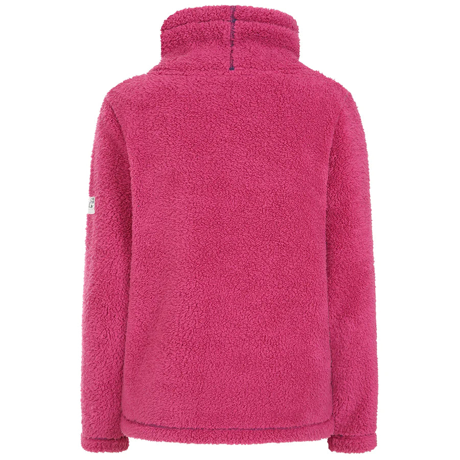 Roll Neck Snug Sweatshirt LJ30 - Honeysuckle