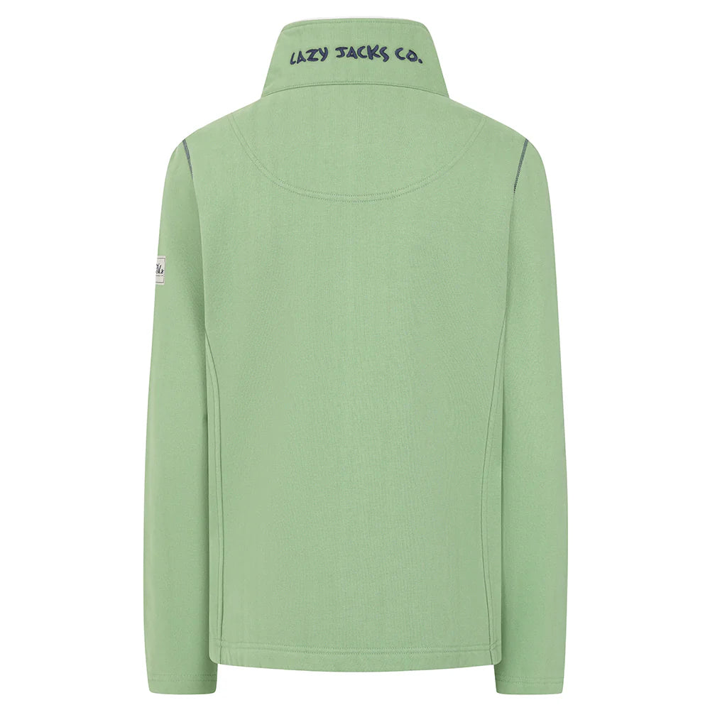 LJ33 - Ladies' Full Zip Sweatshirt - Grass