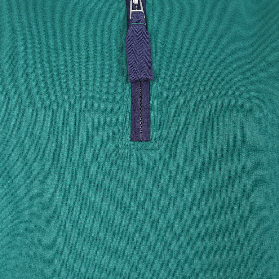 Super Soft 1/4 Zip Sweatshirt - Emerald