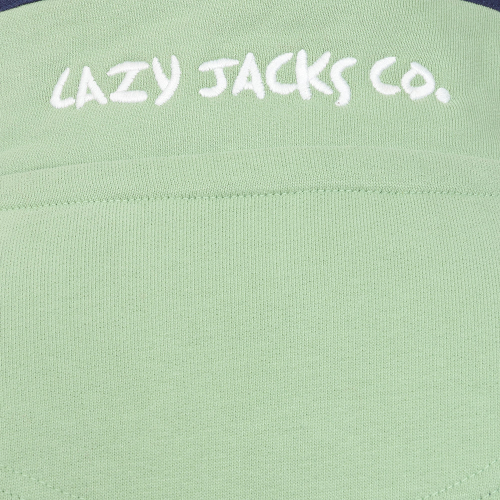 Super Soft 1/4 Zip Sweatshirt - Grass