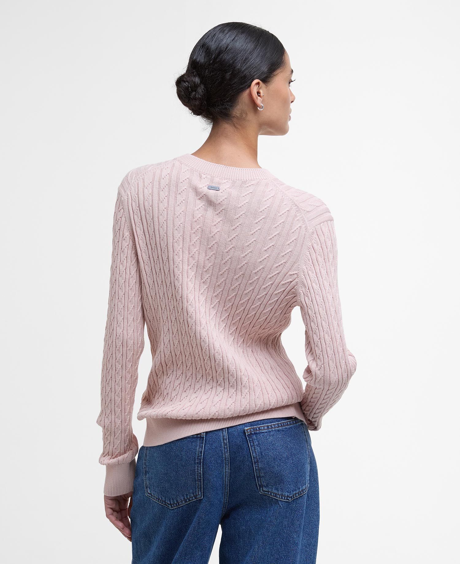 Hartland Crew Neck Jumper - Primrose Pink