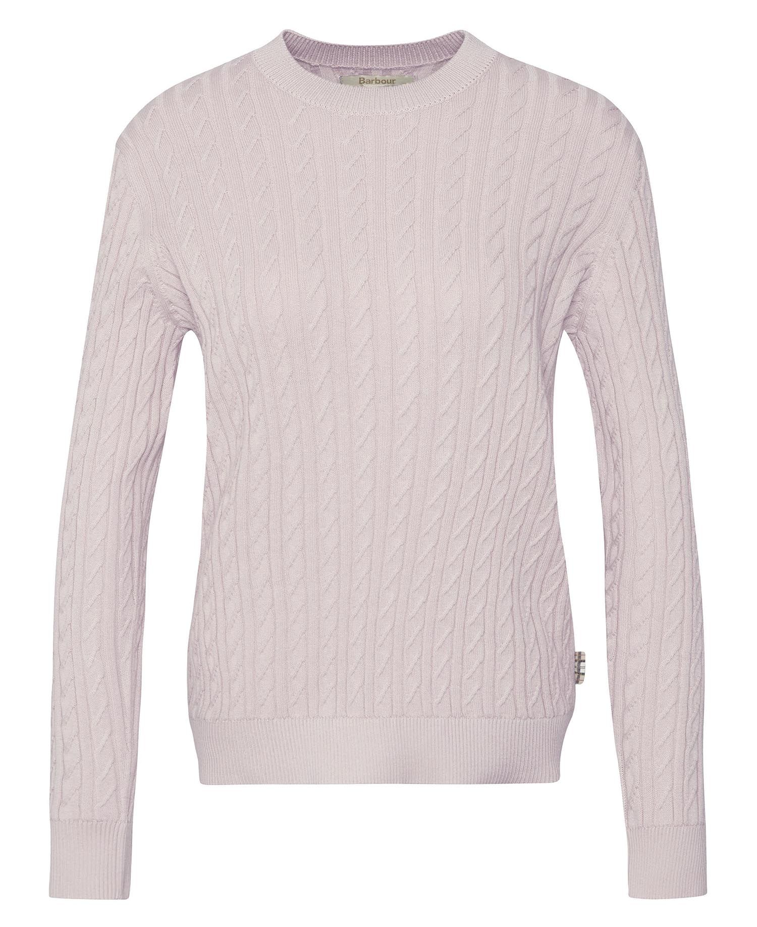 Hartland Crew Neck Jumper - Primrose Pink