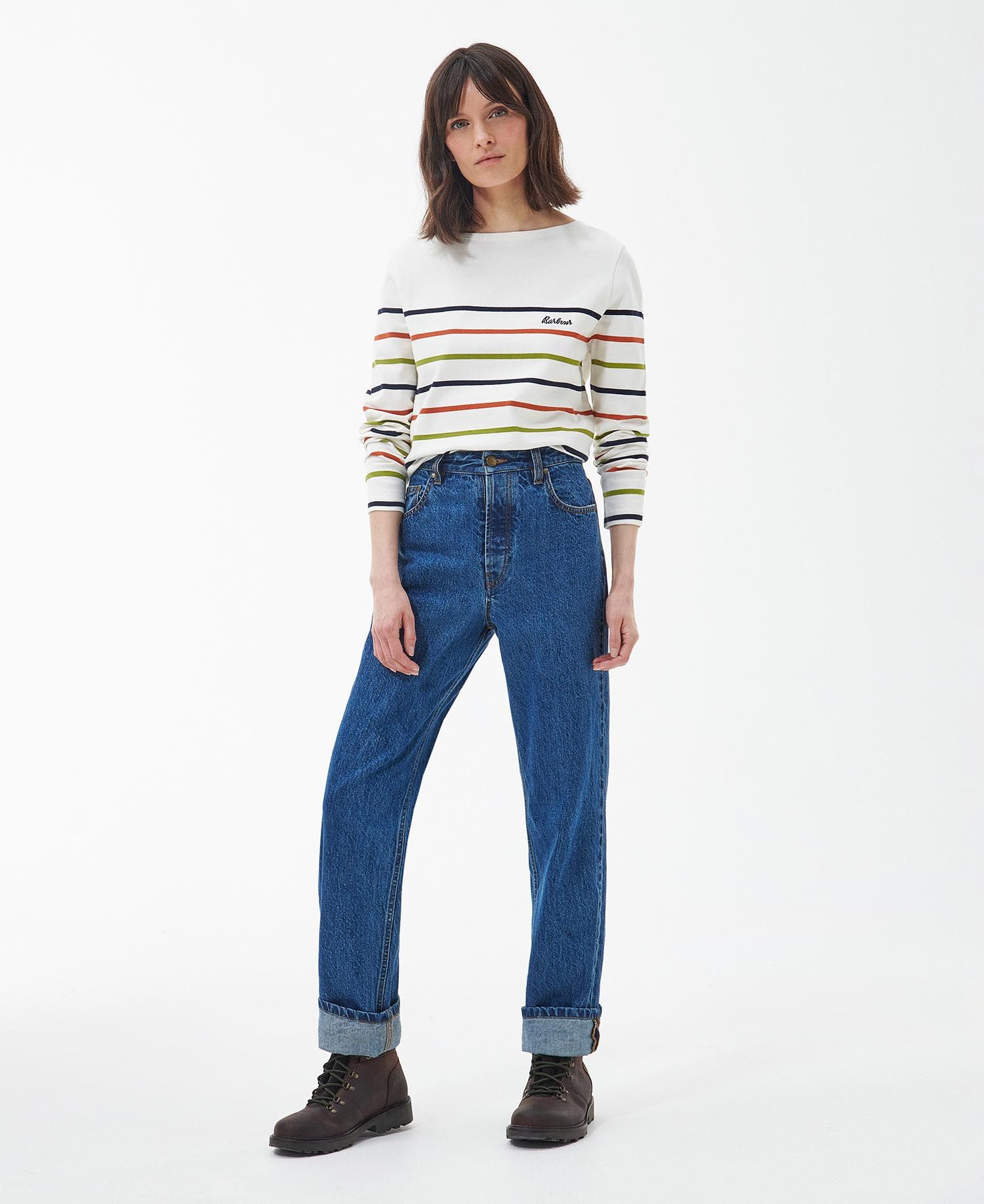 Hawkins Top - Cloud Stripe