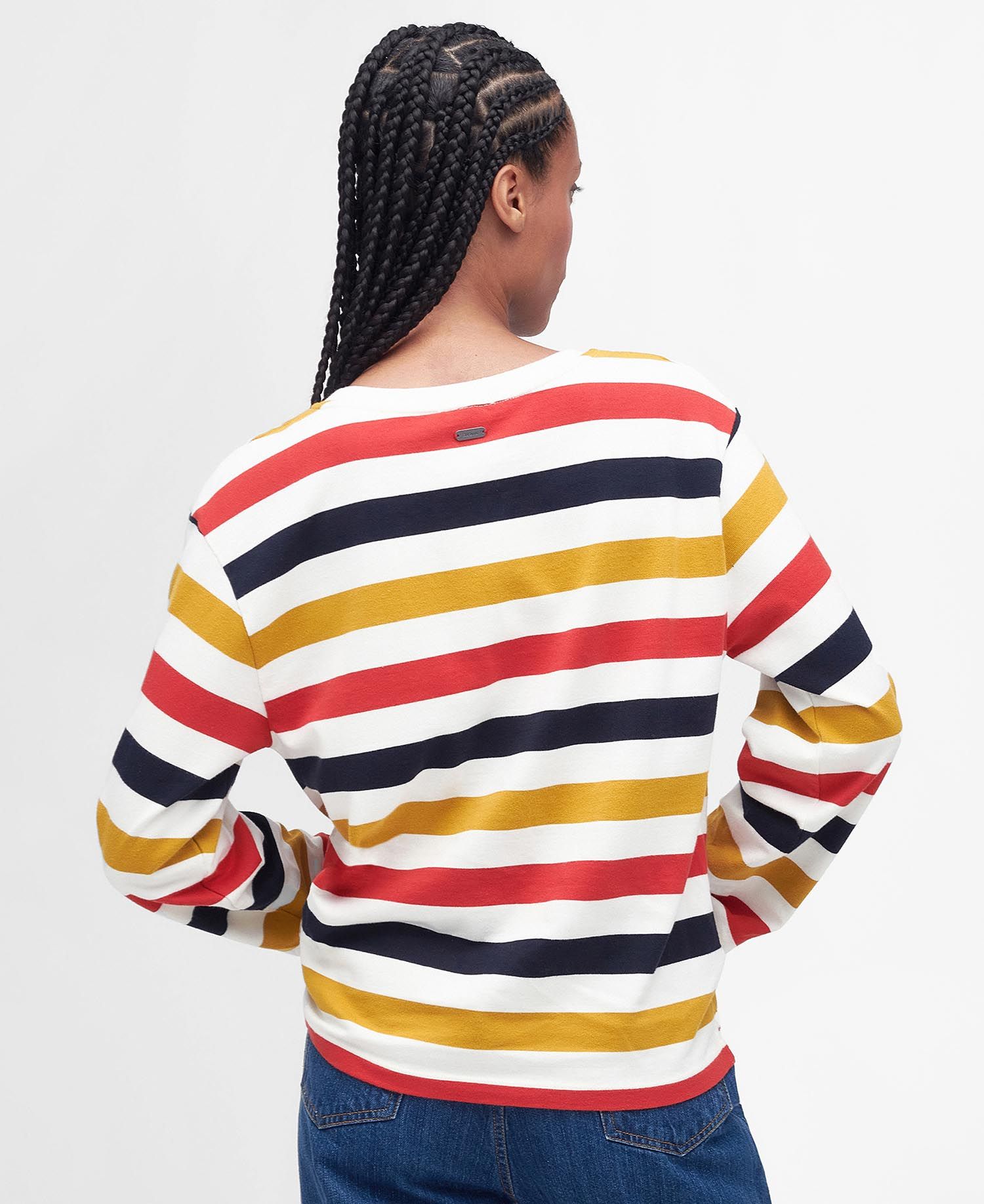 Southport Long Sleeve Top - Multi Stripe