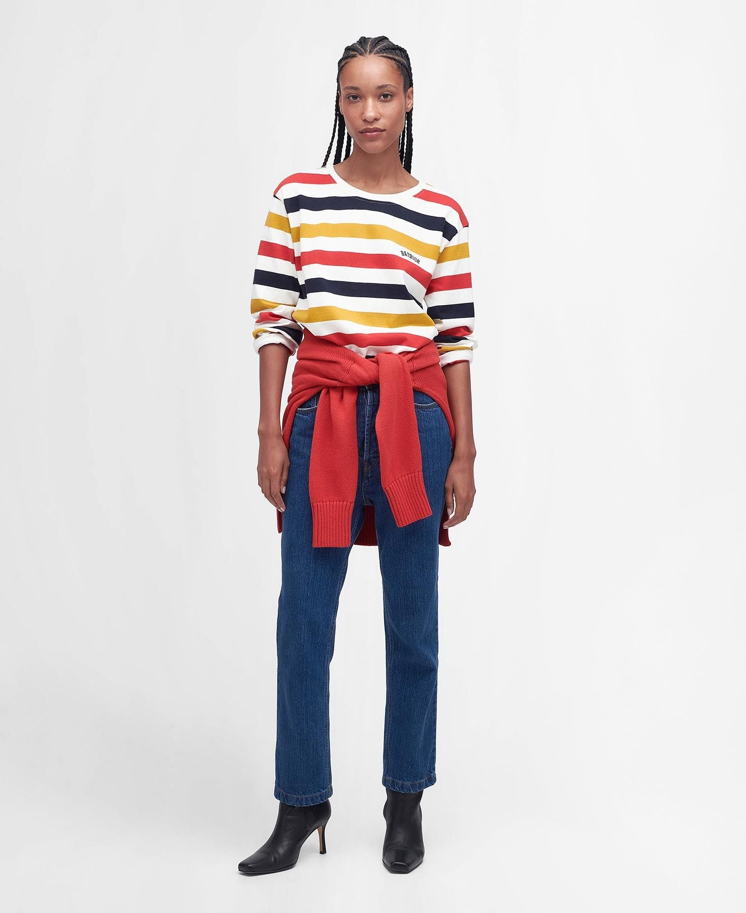 Southport Long Sleeve Top - Multi Stripe