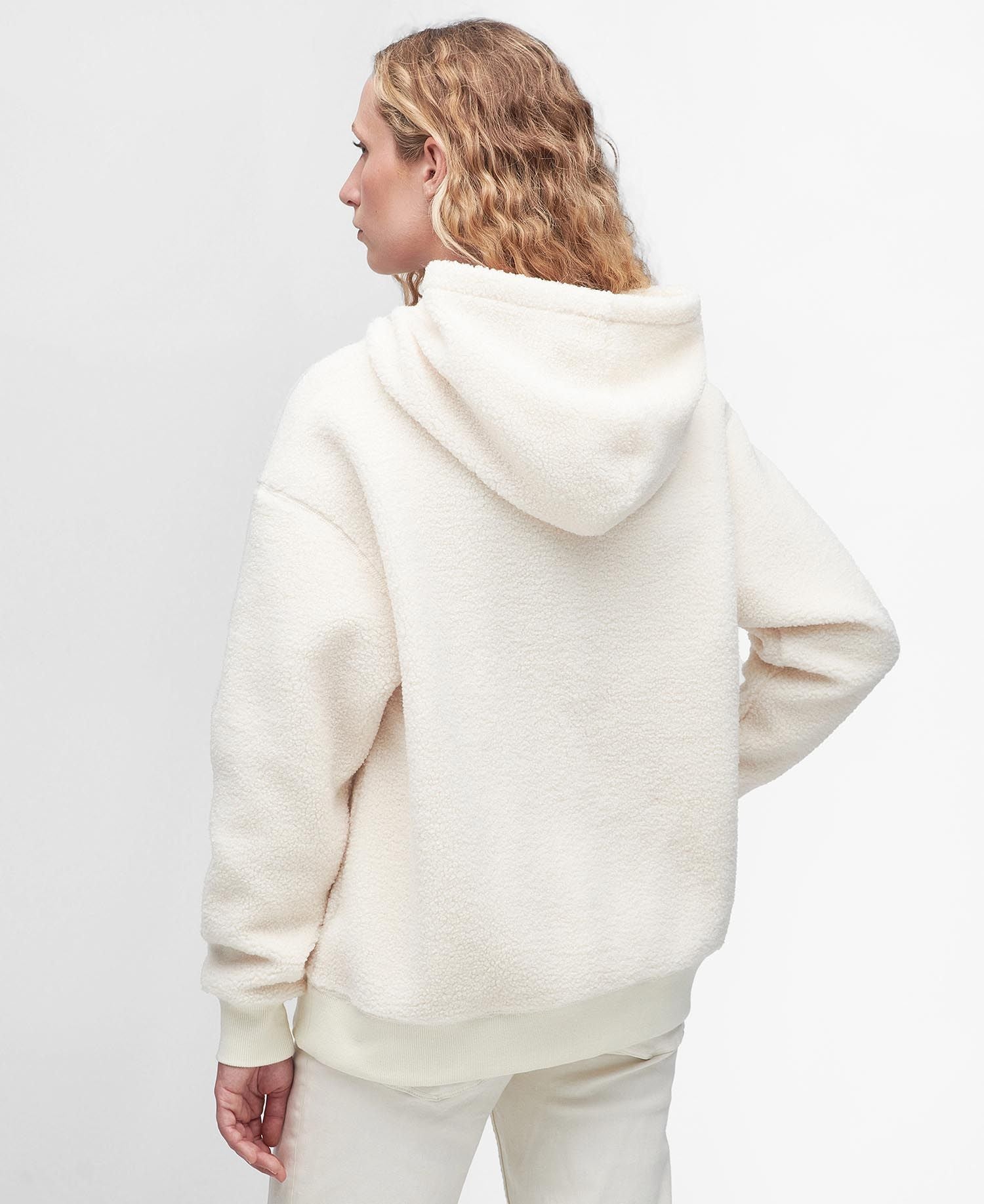 Northumberland Fleece Hoodie - Aran