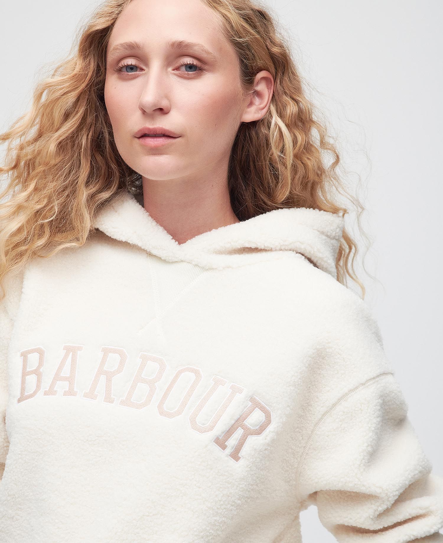 Northumberland Fleece Hoodie - Aran