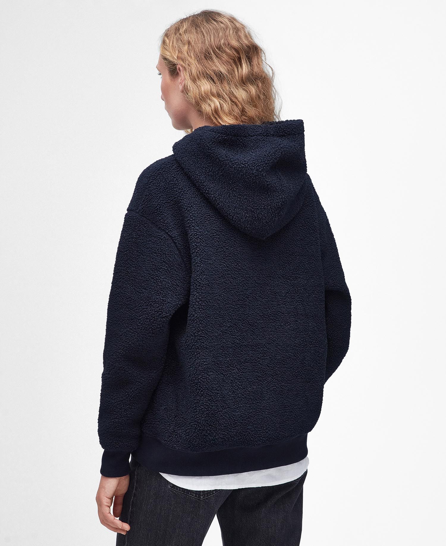 Northumberland Fleece Hoodie - Navy
