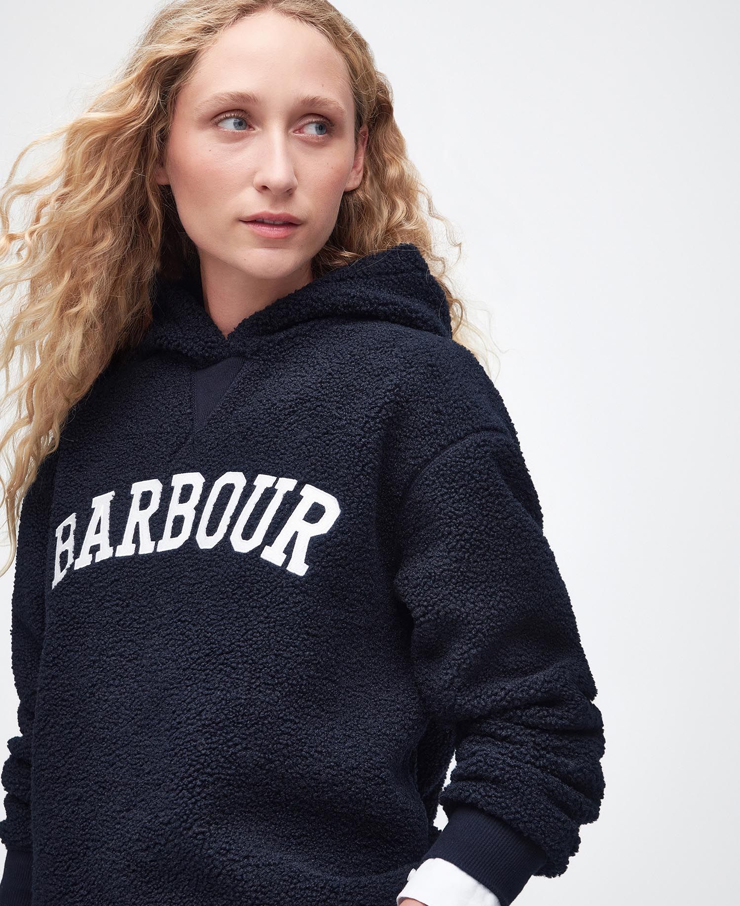 Northumberland Fleece Hoodie - Navy