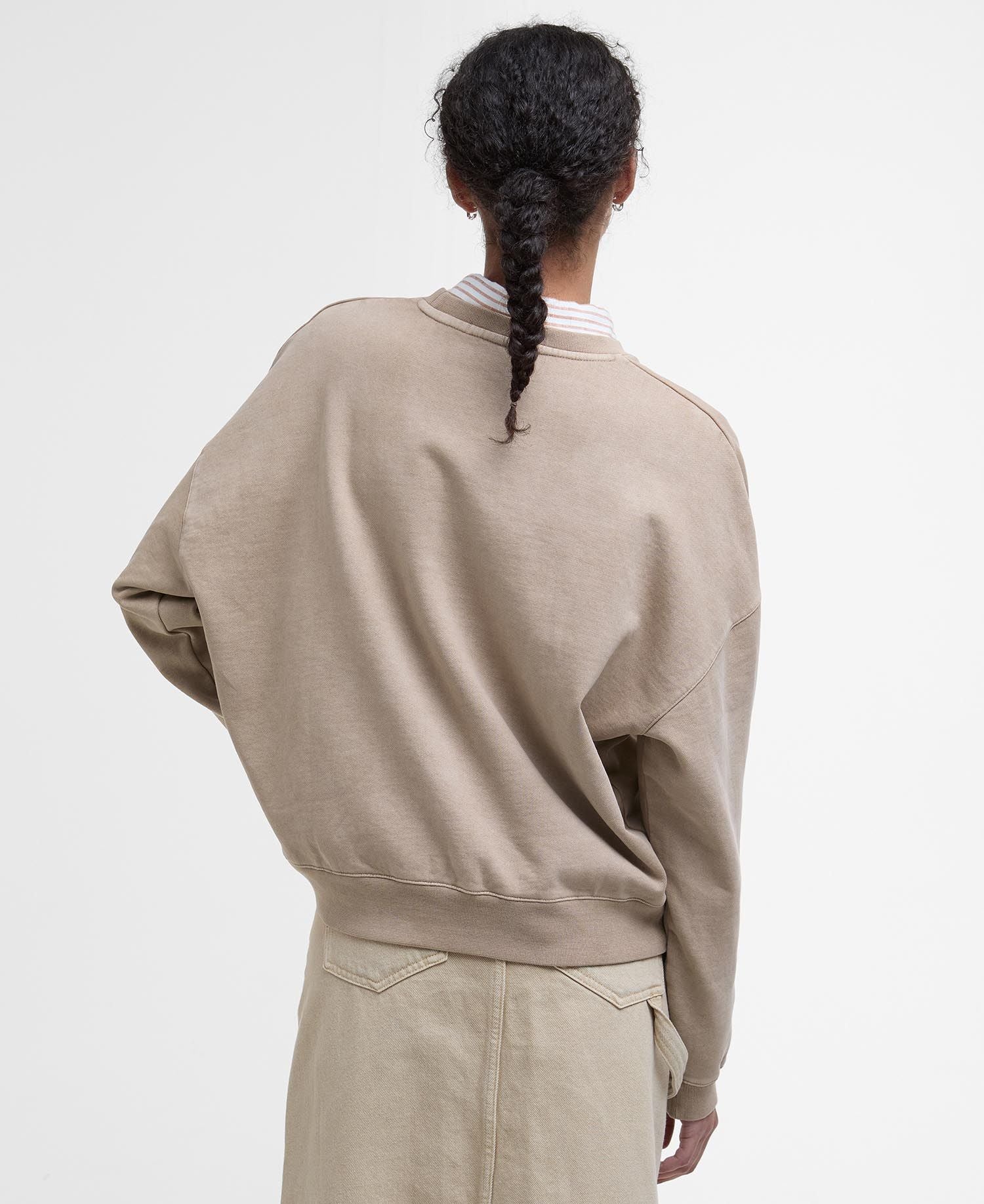 Millie Logo Sweatshirt - Praline