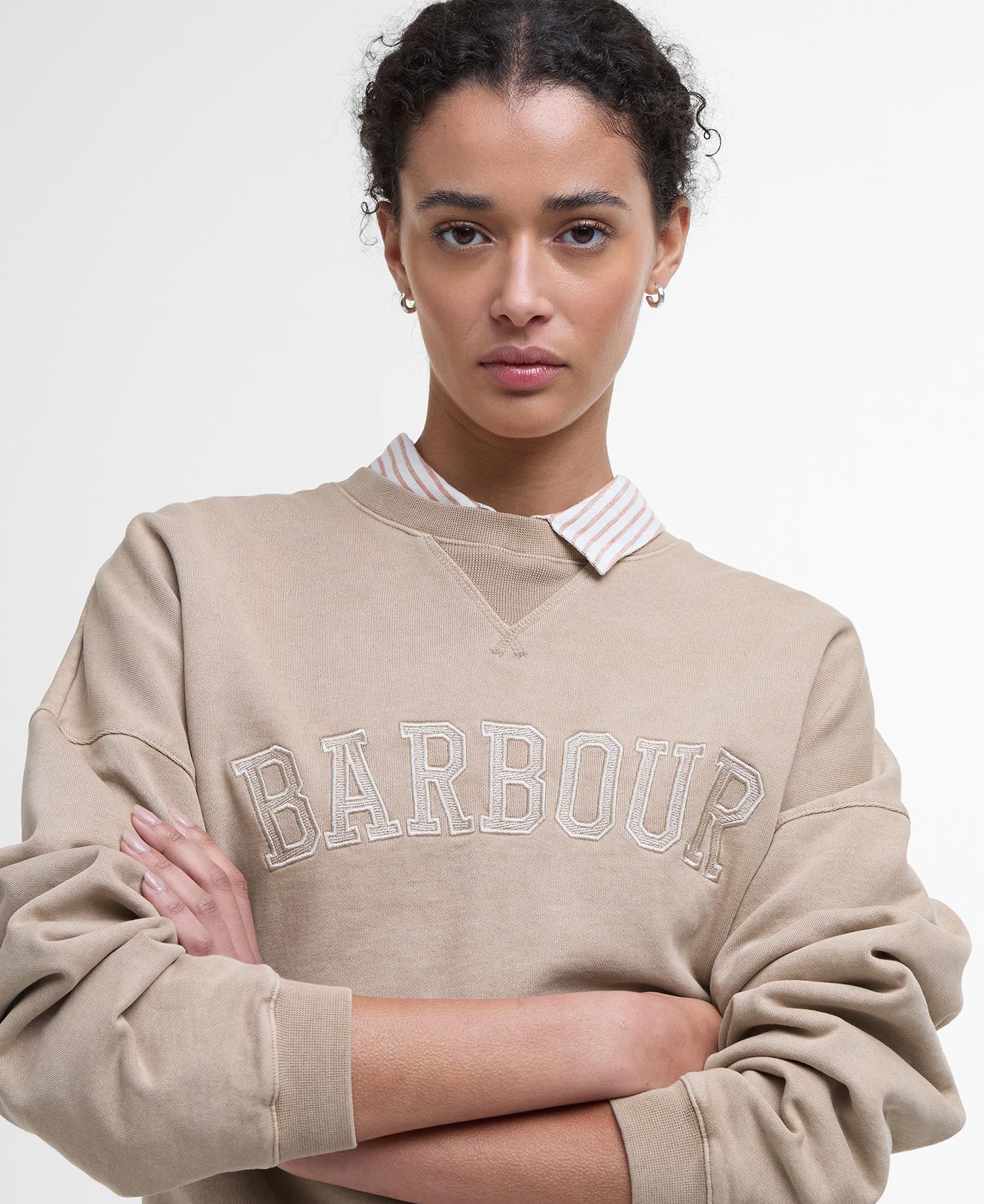 Millie Logo Sweatshirt - Praline
