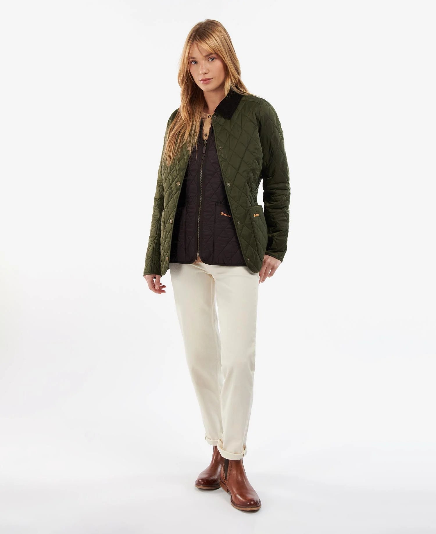 Annandale Quilted Jacket - Olive