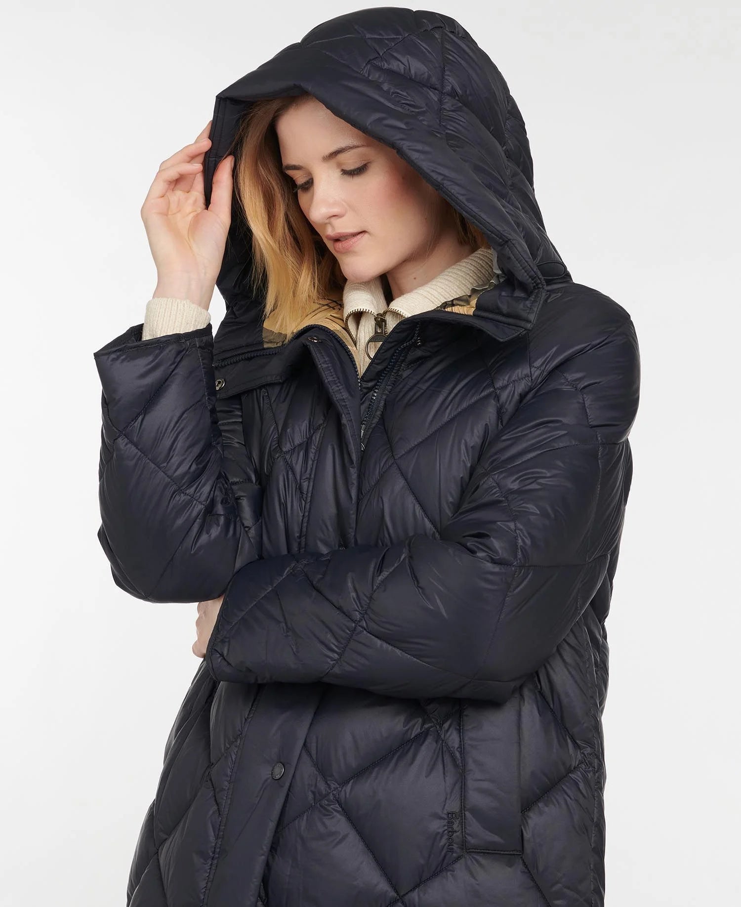 Sandyford Quilted Jacket - Dark Navy/Ancient