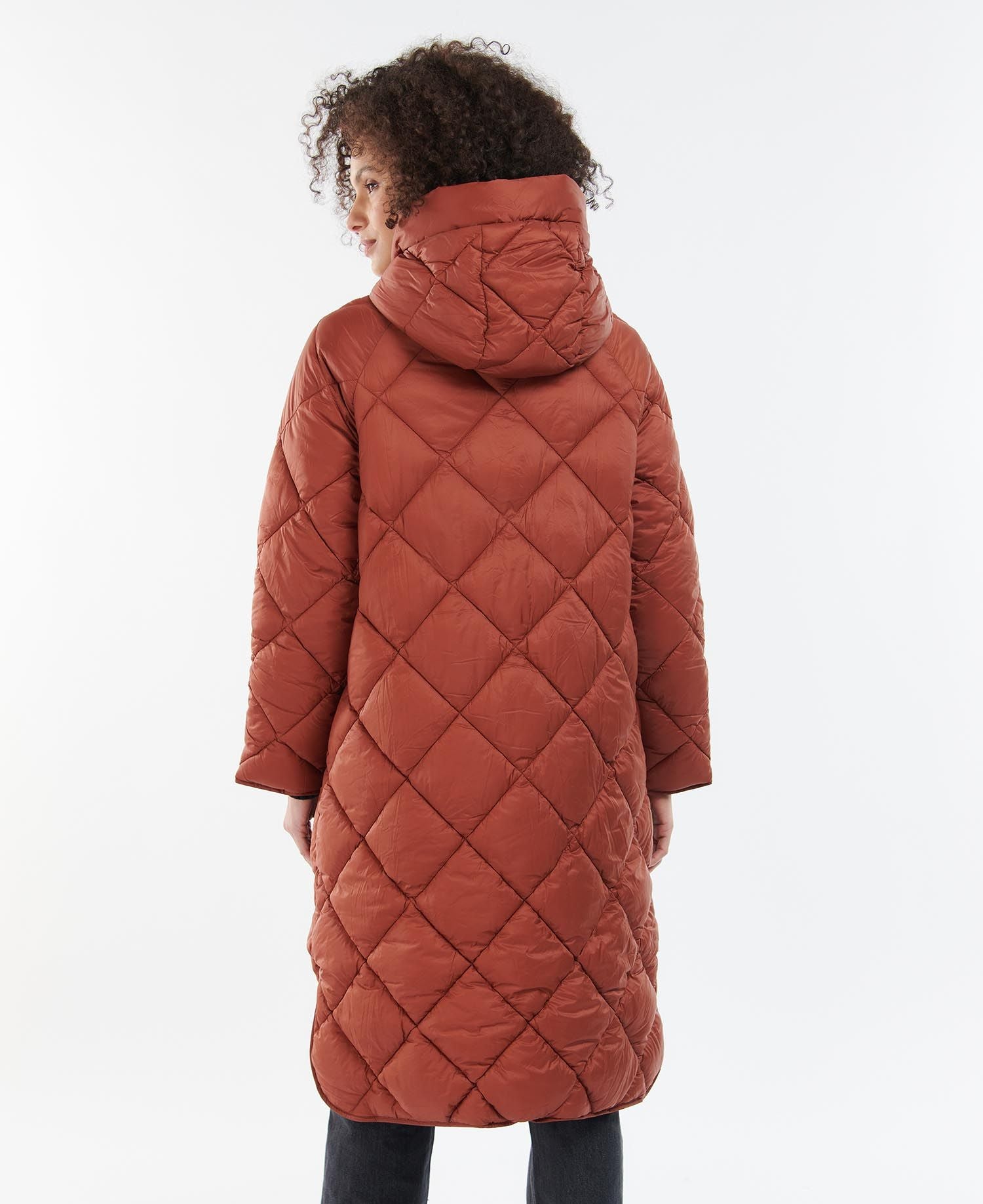 Sandyford Quilted Jacket - Maple/Dress
