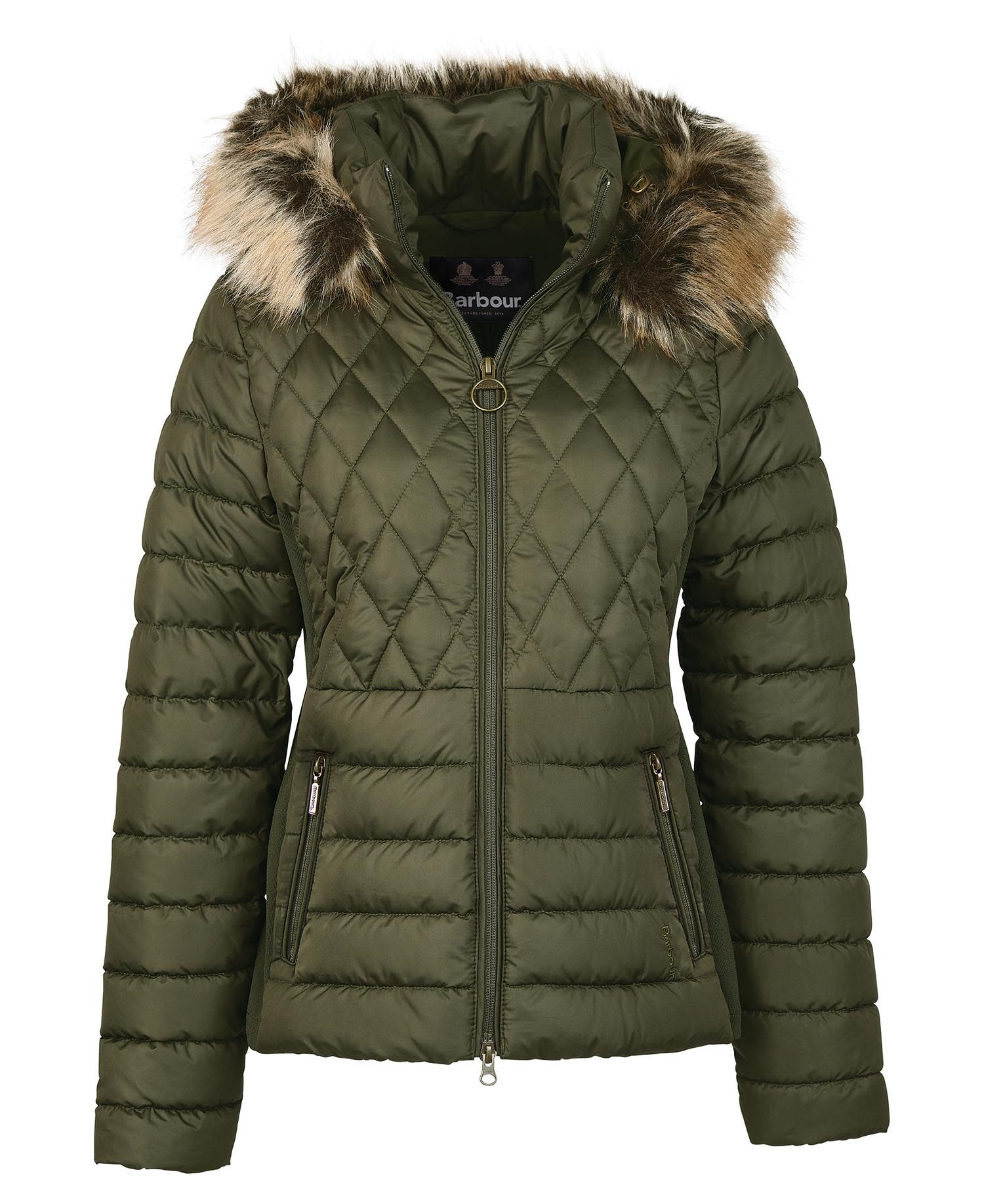 Mallow Quilted Jacket - Olive