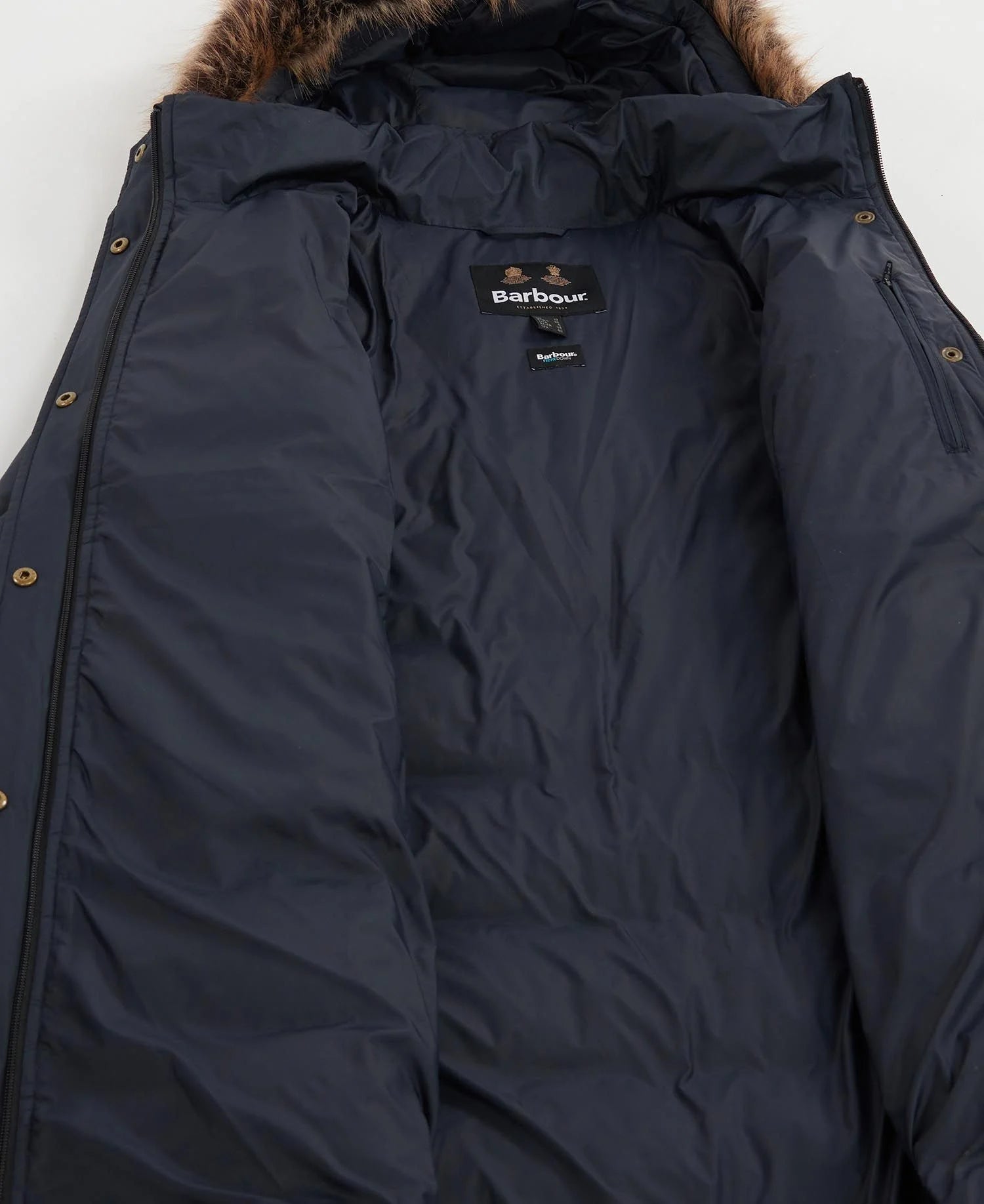 Women's Daffodil Quilt Coat - Dark Navy