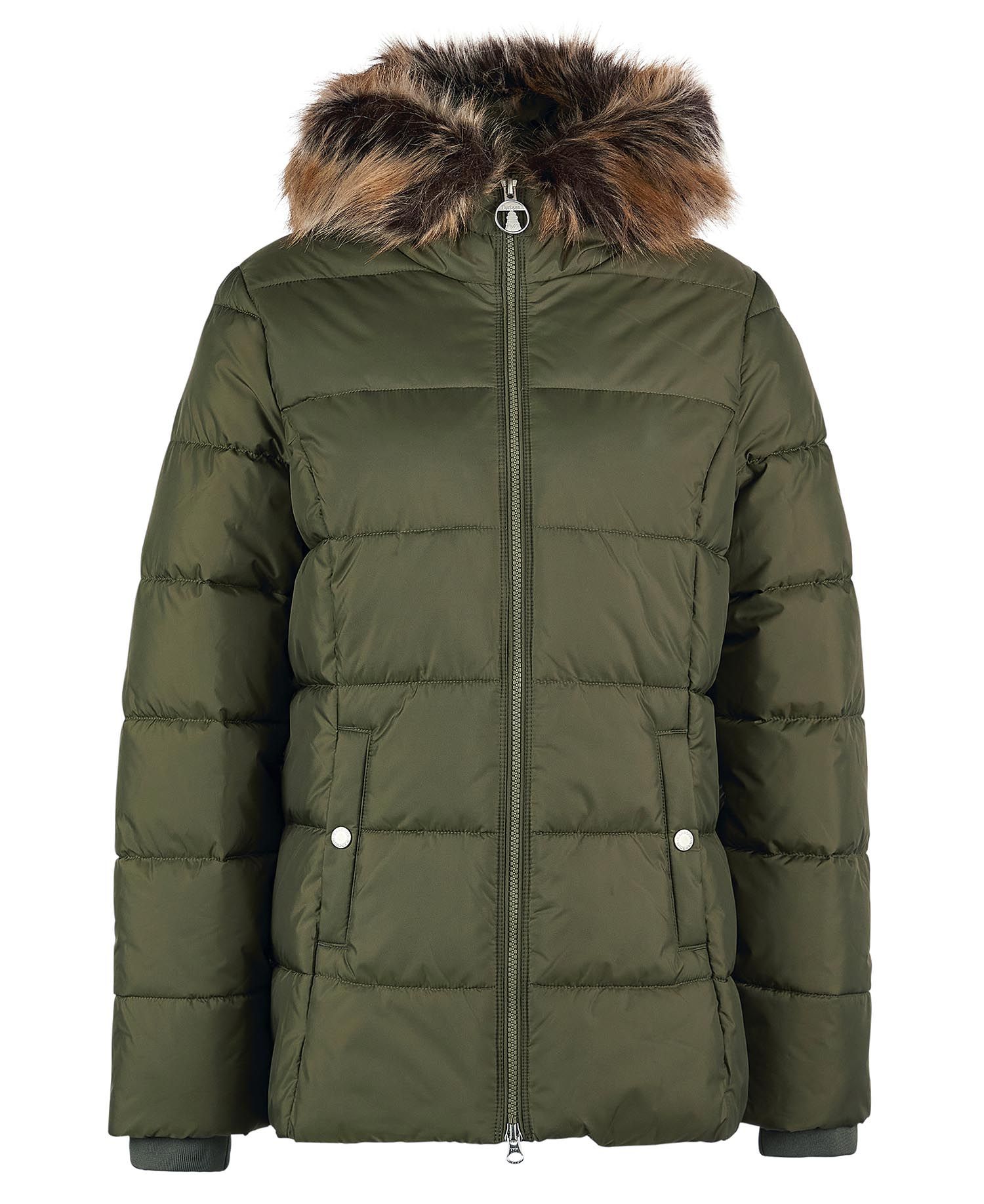 Midhurst Quilted Jacket - Deep Olive