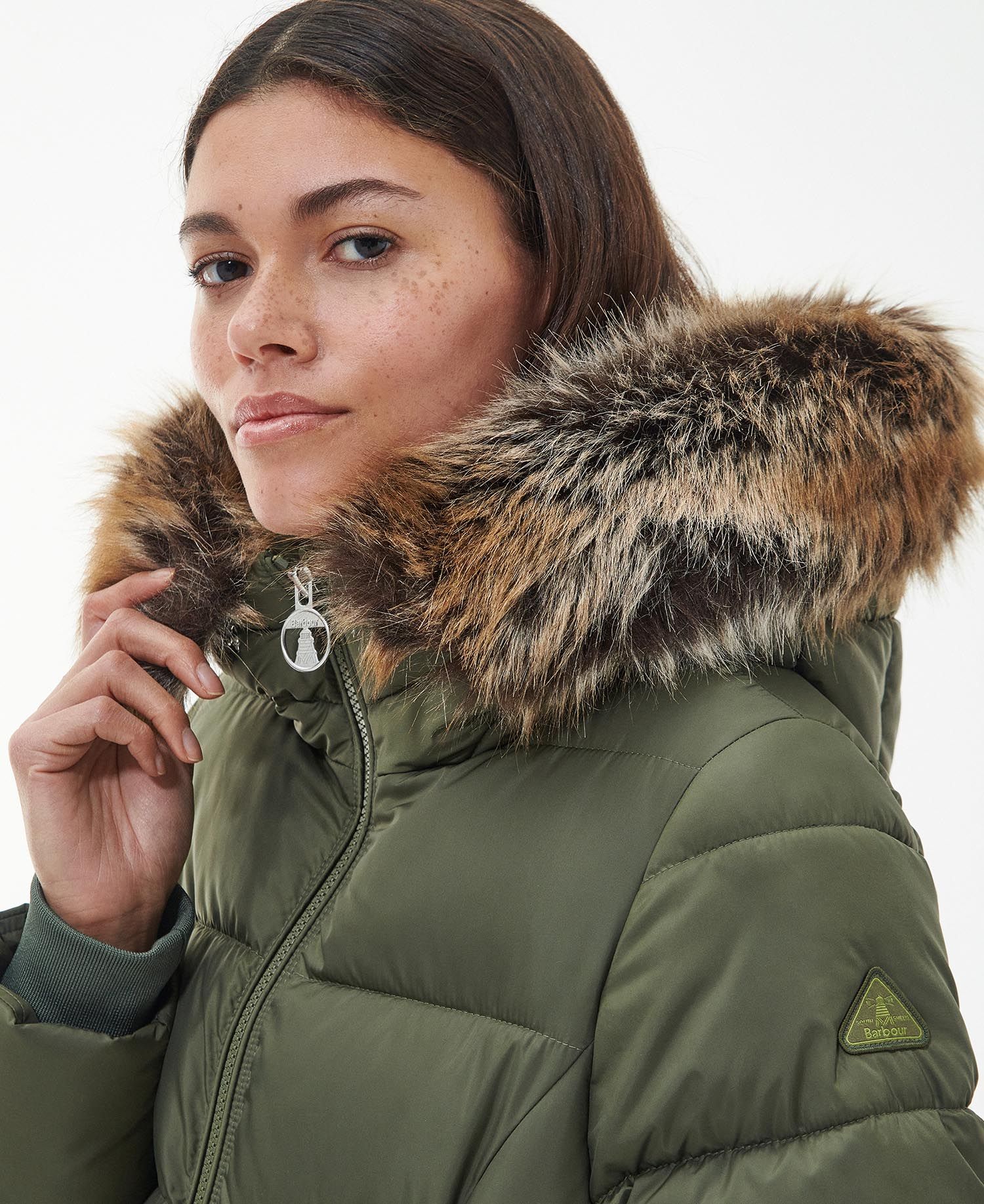 Rosoman Quilted Jacket - Deep Olive