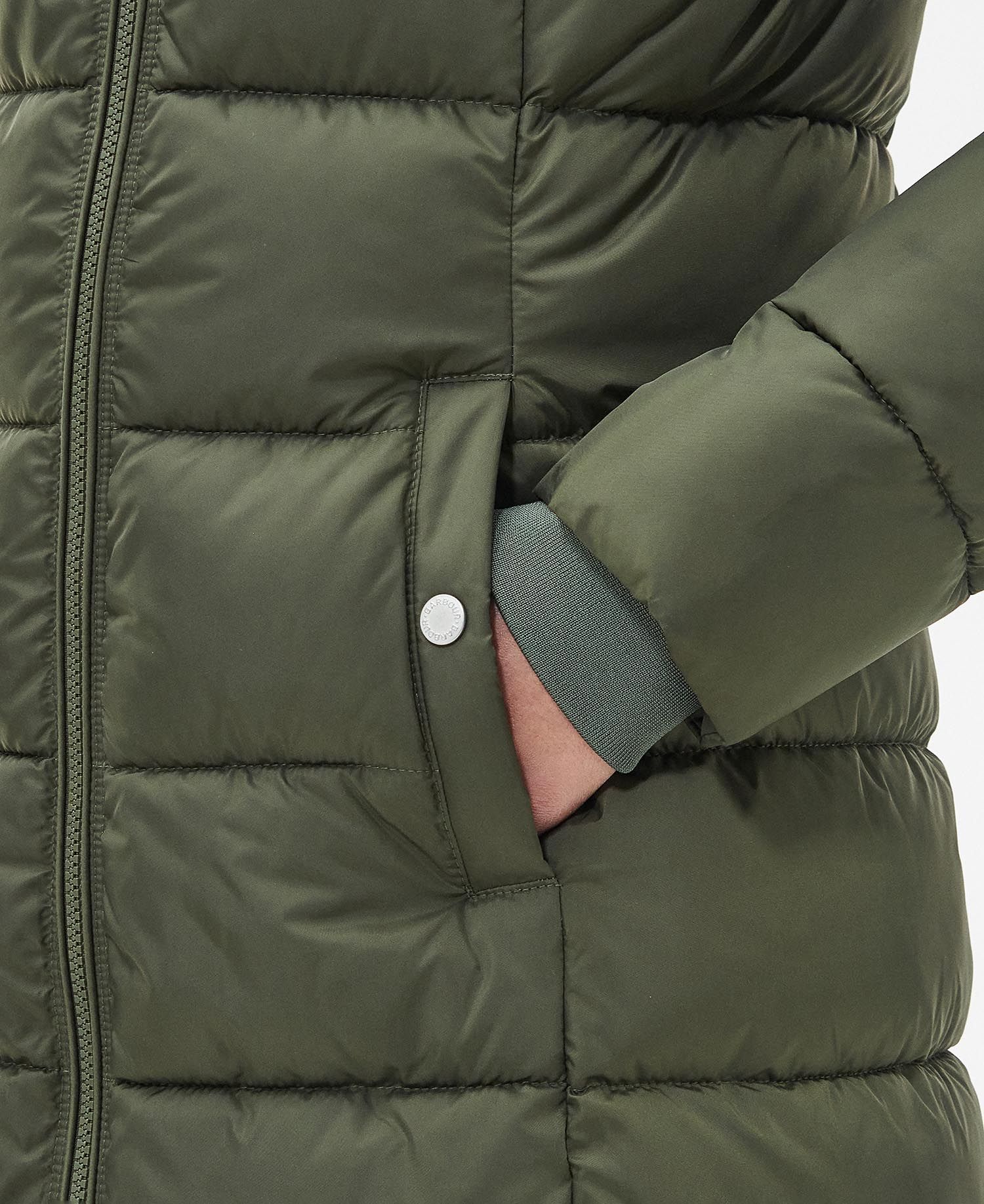Rosoman Quilted Jacket - Deep Olive
