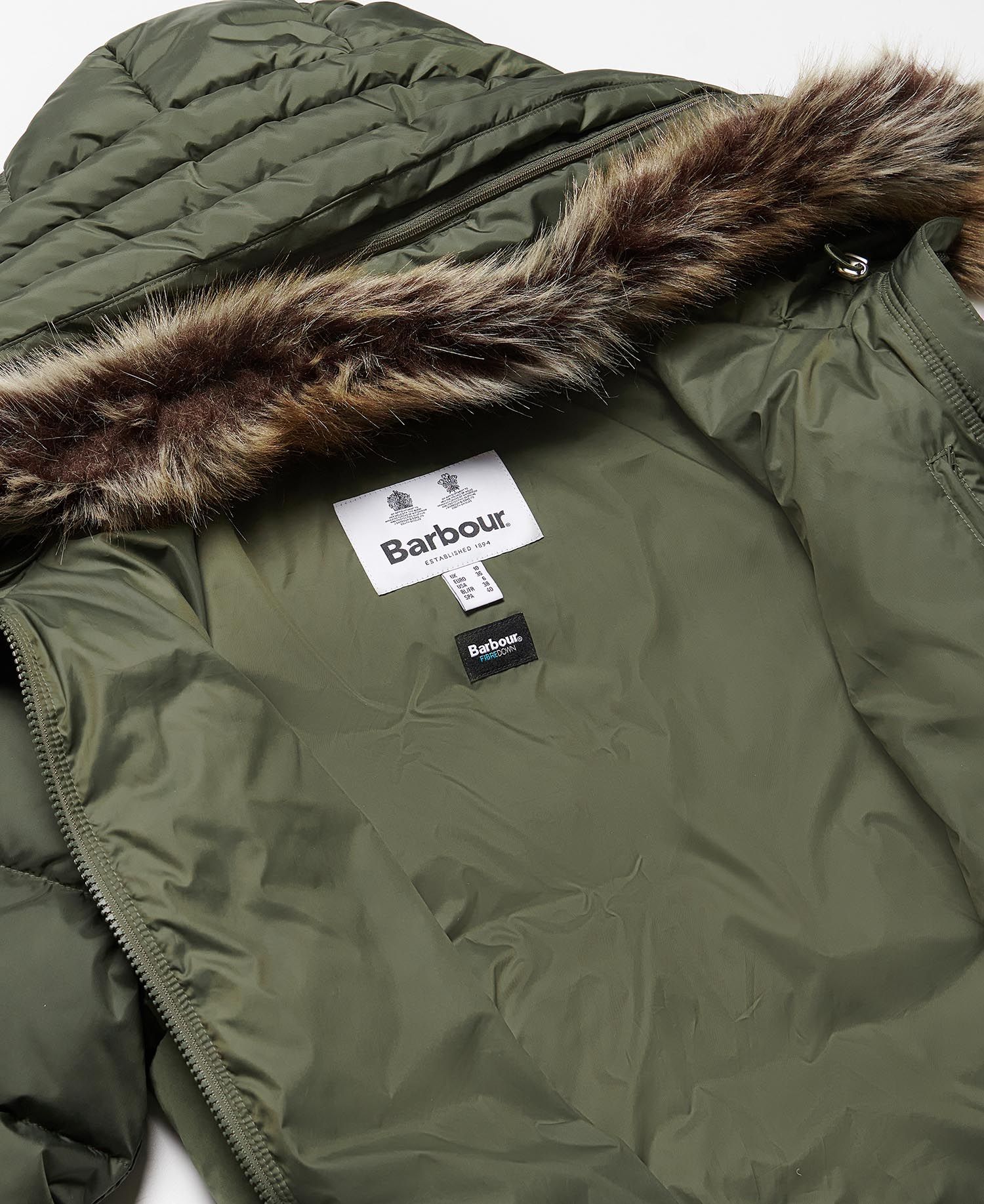 Rosoman Quilted Jacket - Deep Olive