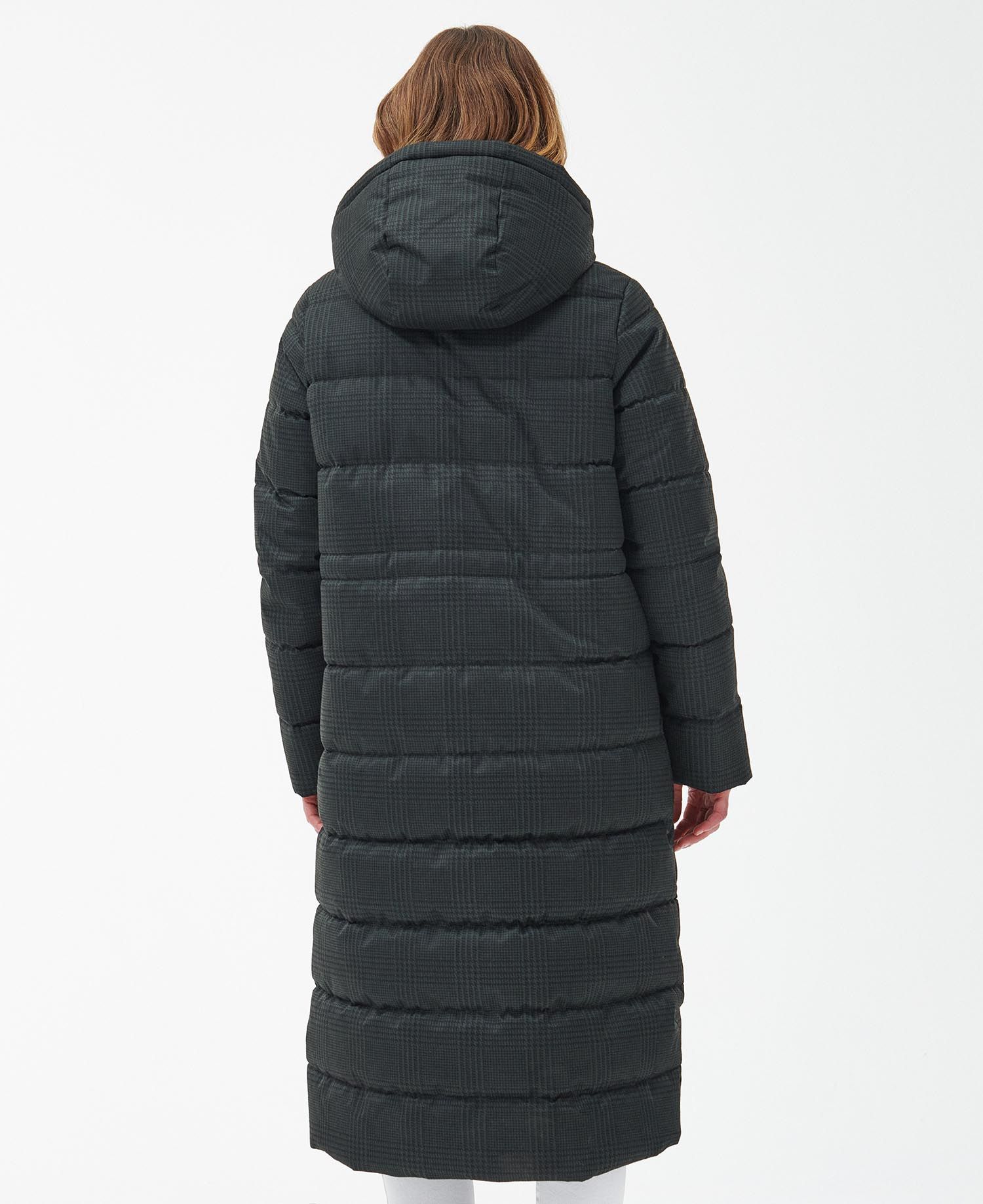 Herring Quilted Jacket - Olive Prince Of Wales Check