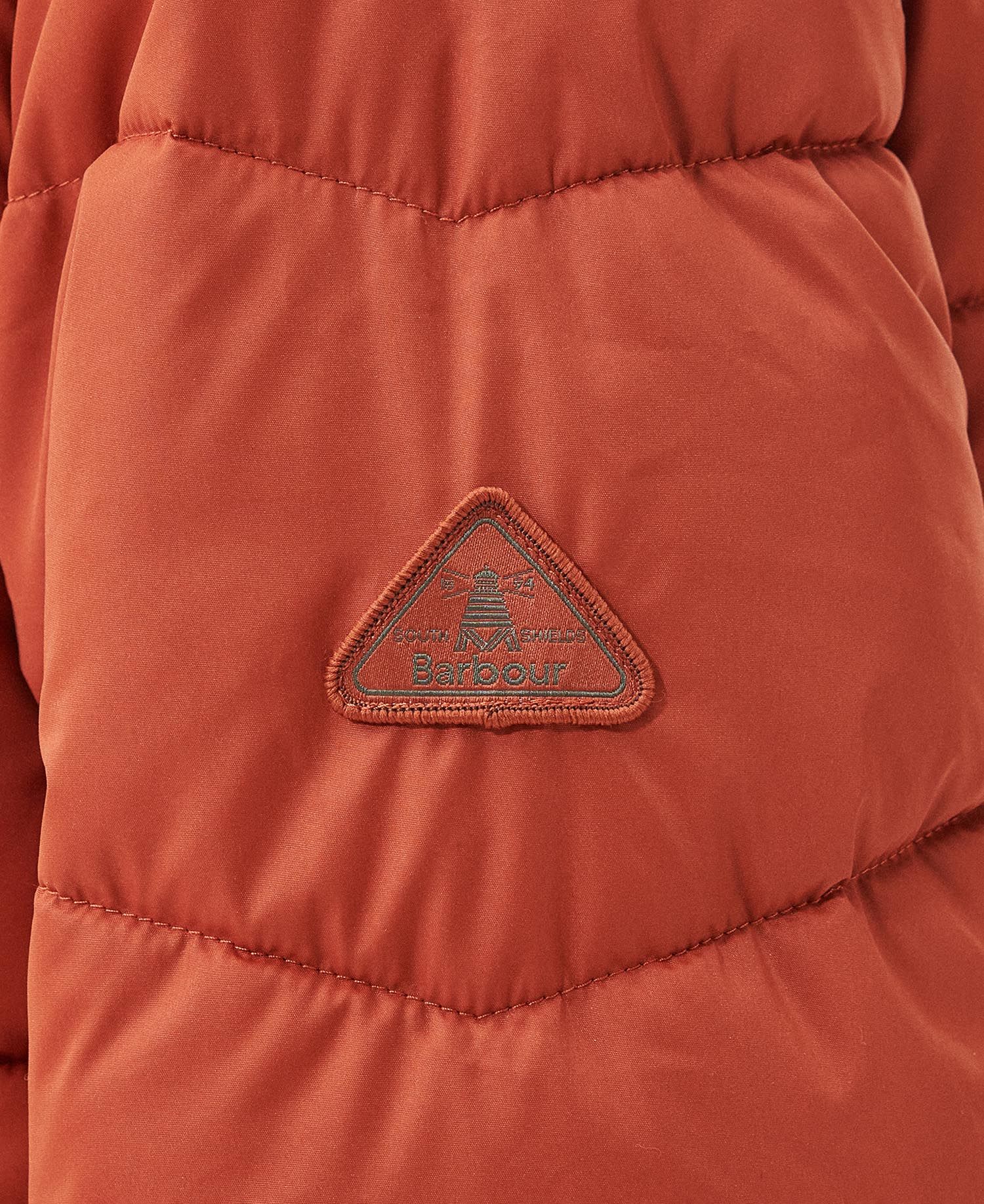 Bracken Quilted Jacket - Spiced Pumpkin