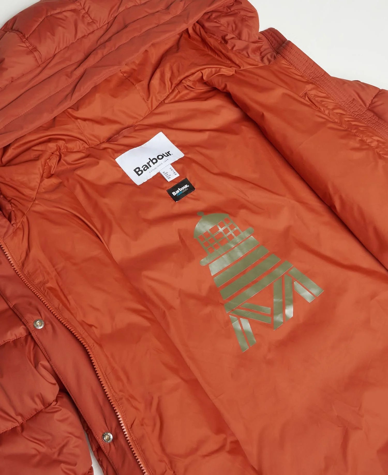Bracken Quilted Jacket - Spiced Pumpkin