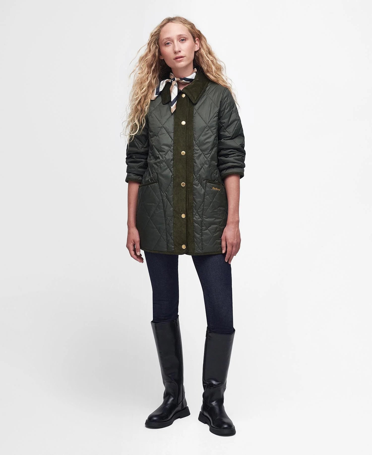 Highcliffe Quilted Jacket - Sage