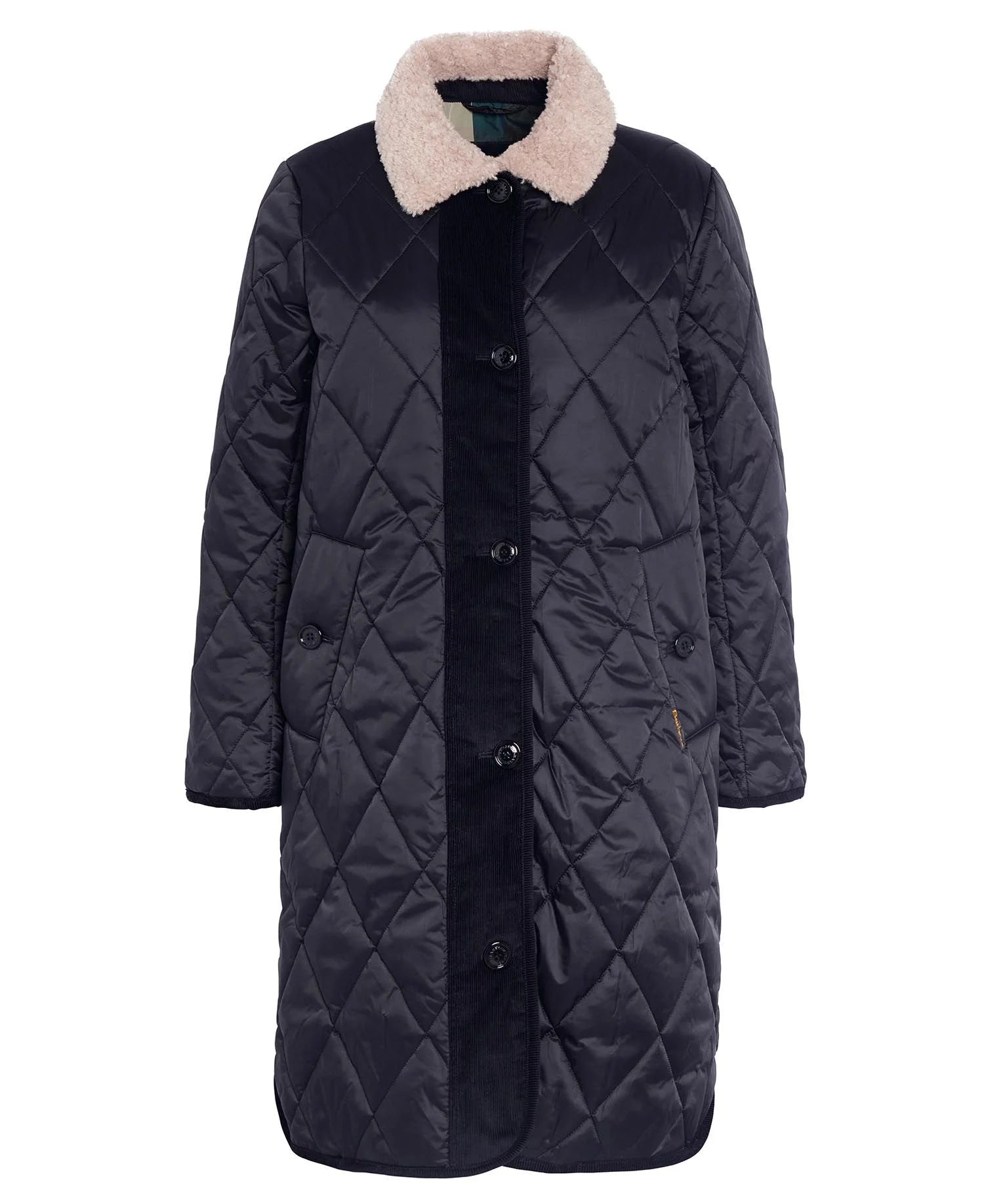 Mulgrave Quilted Jacket - Black/Ancient