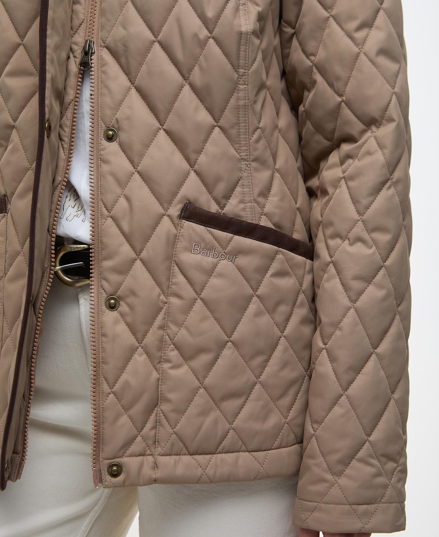 Keeper Wear Quilted Jacket - Military Brown