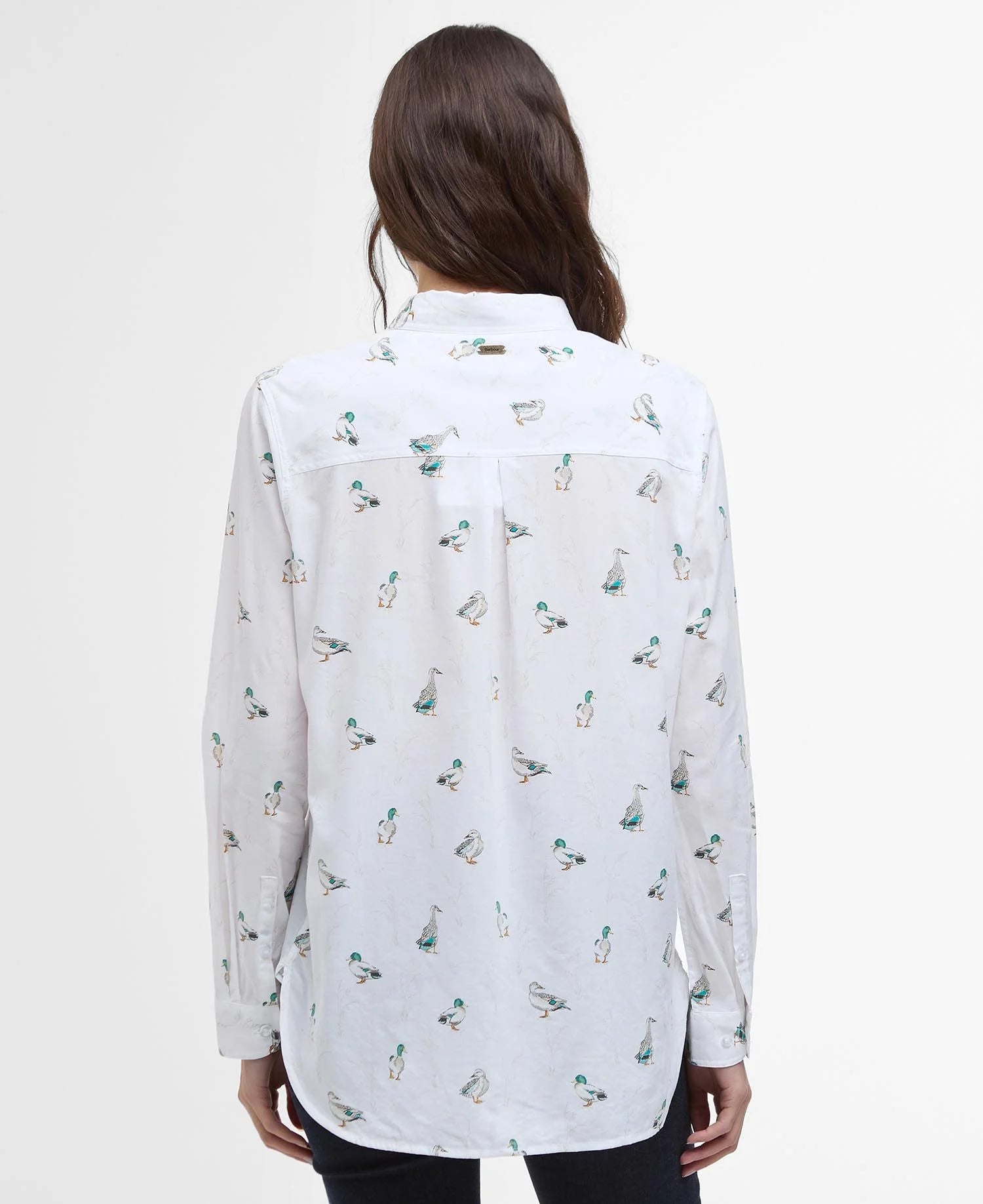 Safari Relaxed Long-Sleeved Shirt - Duck Print