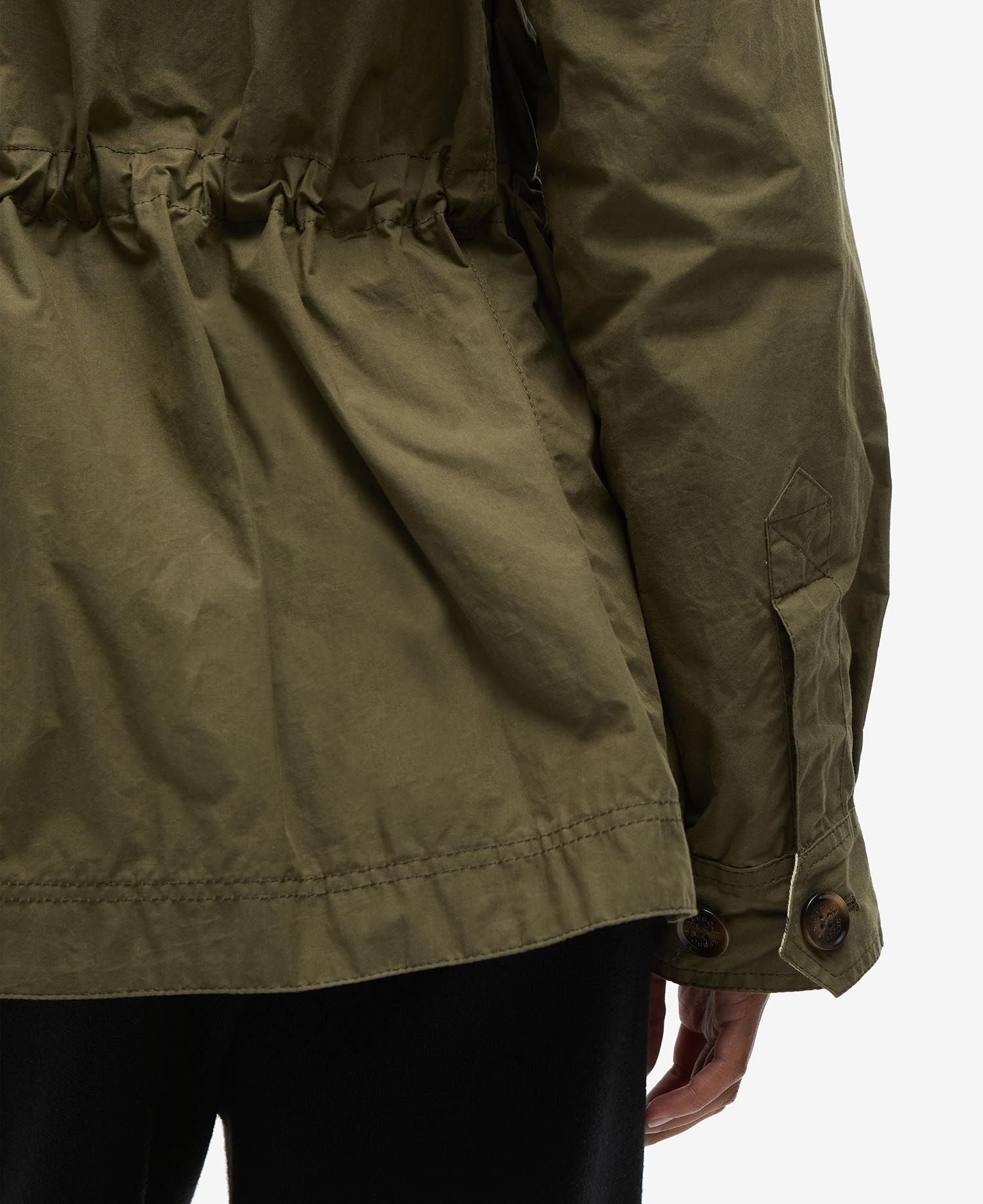 Averie Showerproof Jacket - Dusky Green/Ancient Tartan