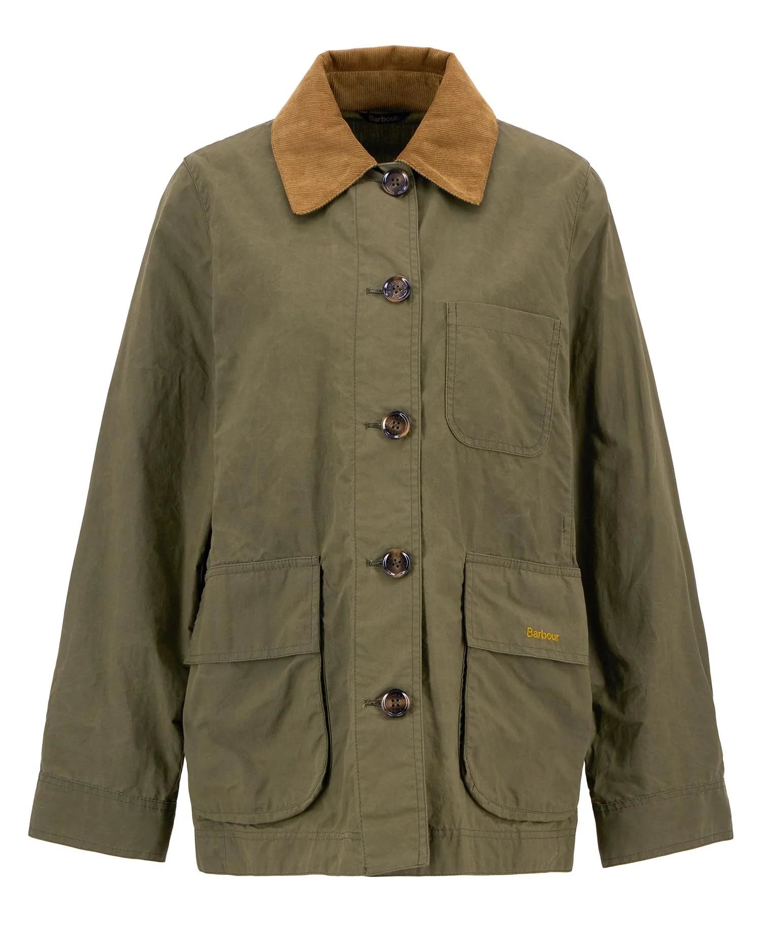Averie Showerproof Jacket - Dusky Green/Ancient Tartan