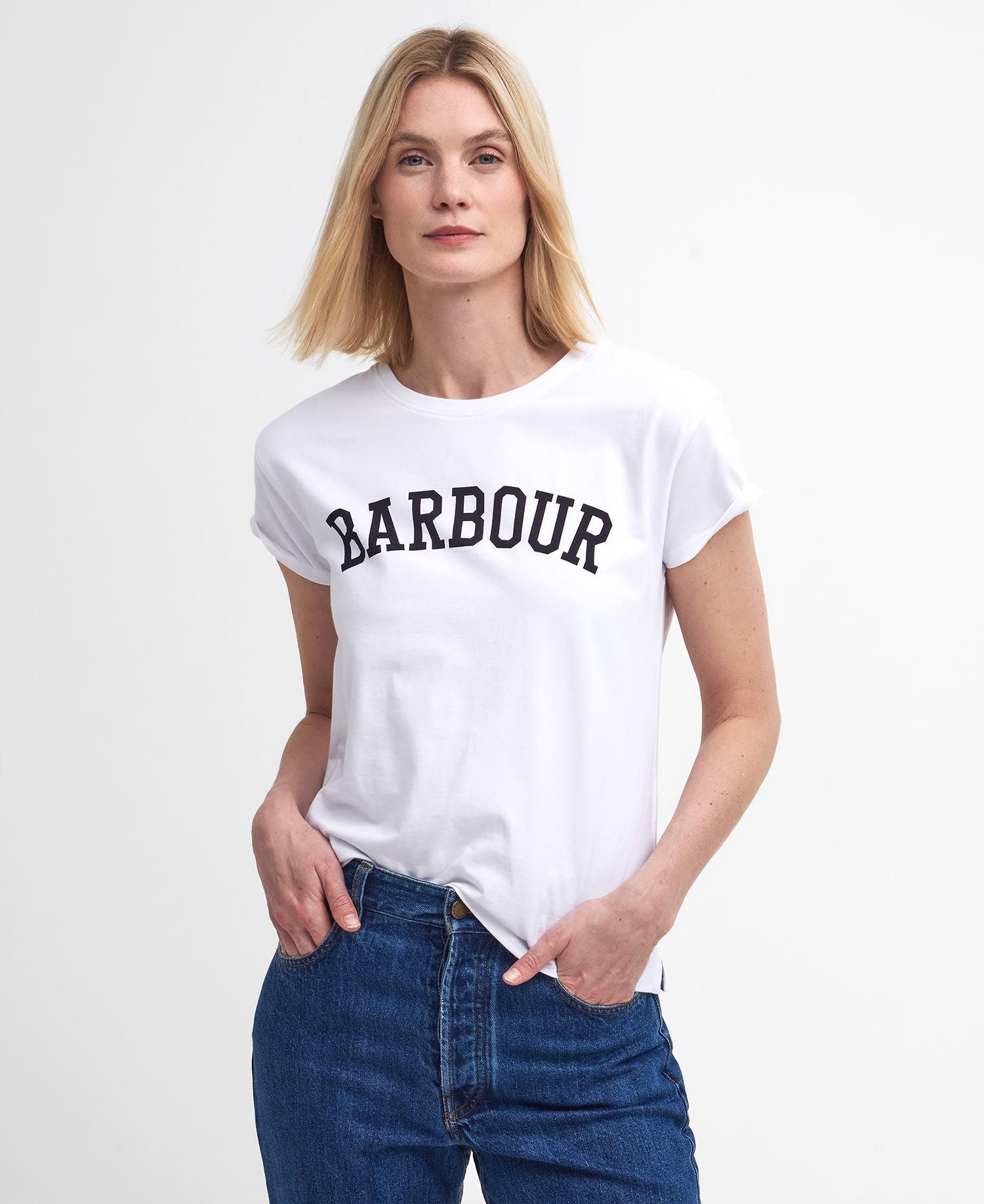 Northumberland Classic T-Shirt - White/Navy