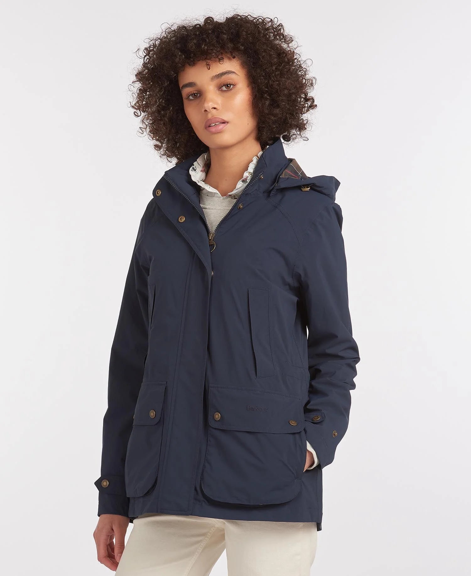 Barbour waterproof jacket womens Grey sales