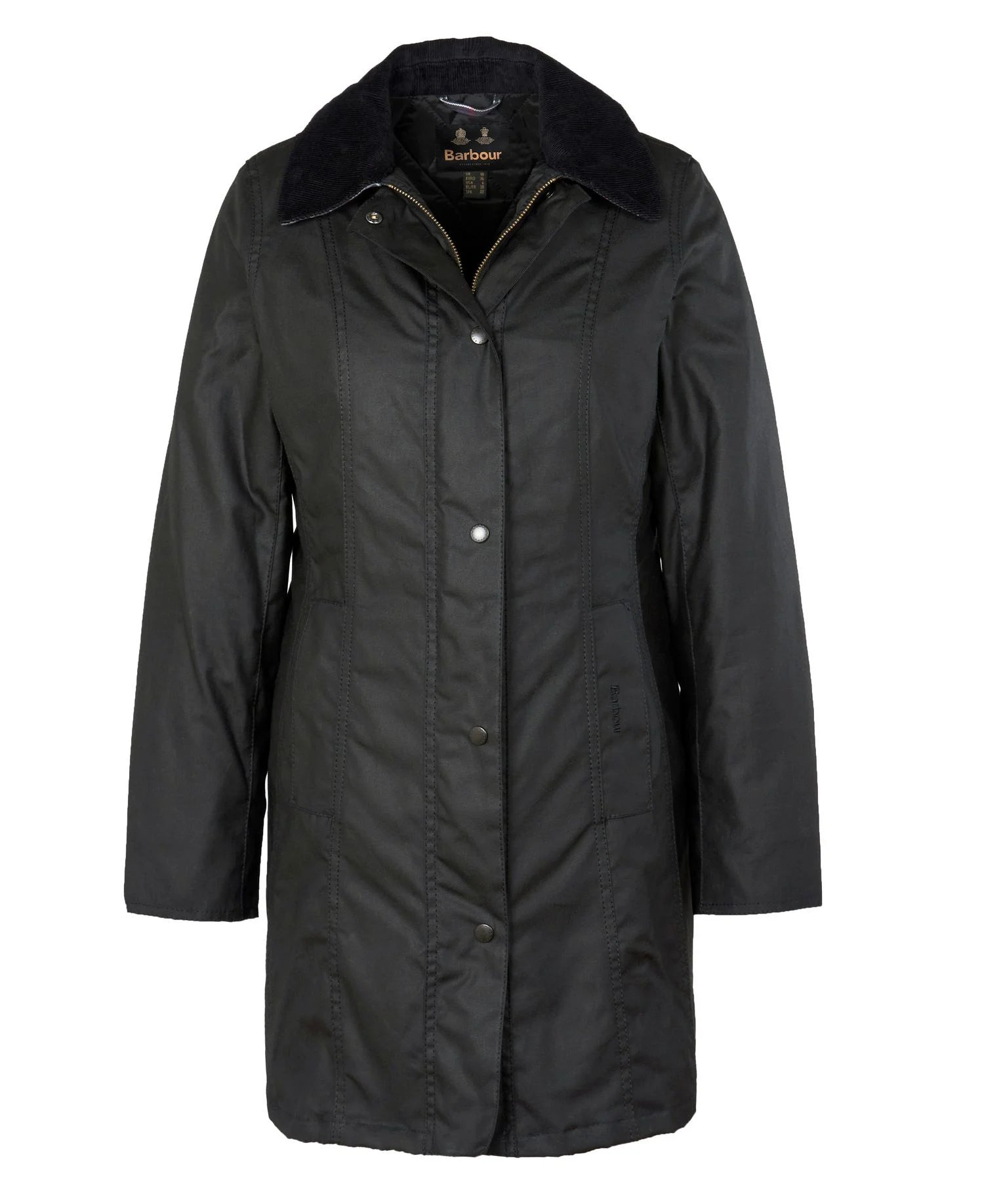 Belsay Wax Jacket - Black