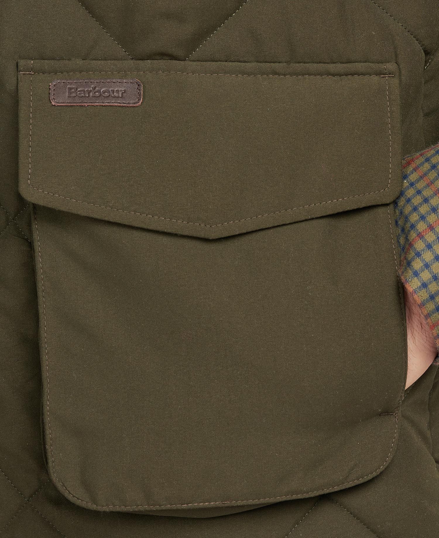 Winterdale Gilet - Dark Olive