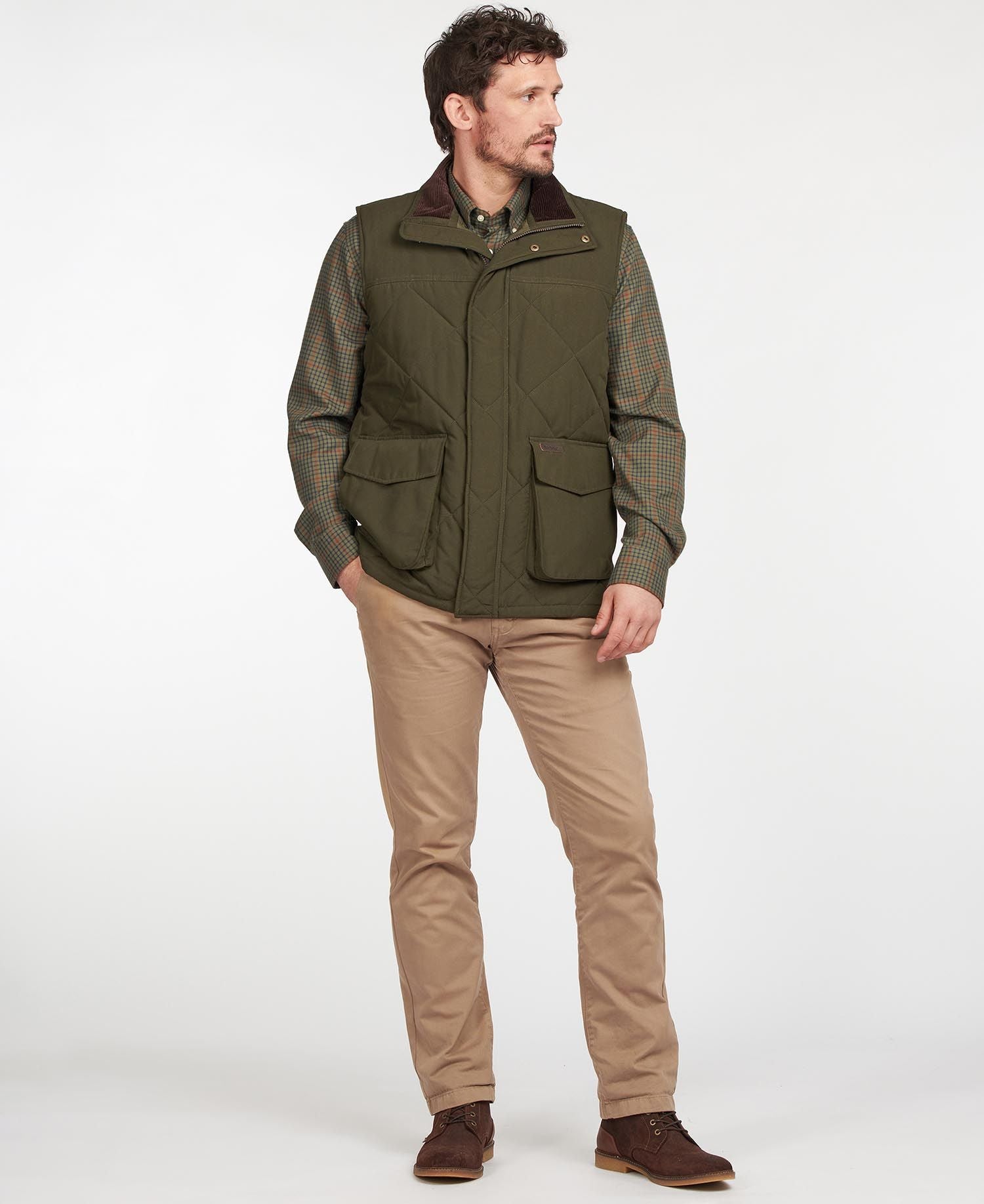 Winterdale Gilet - Dark Olive