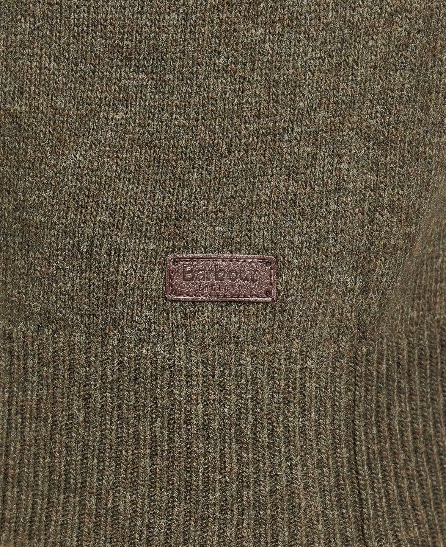 Nelson Essential V Neck Jumper - Seaweed