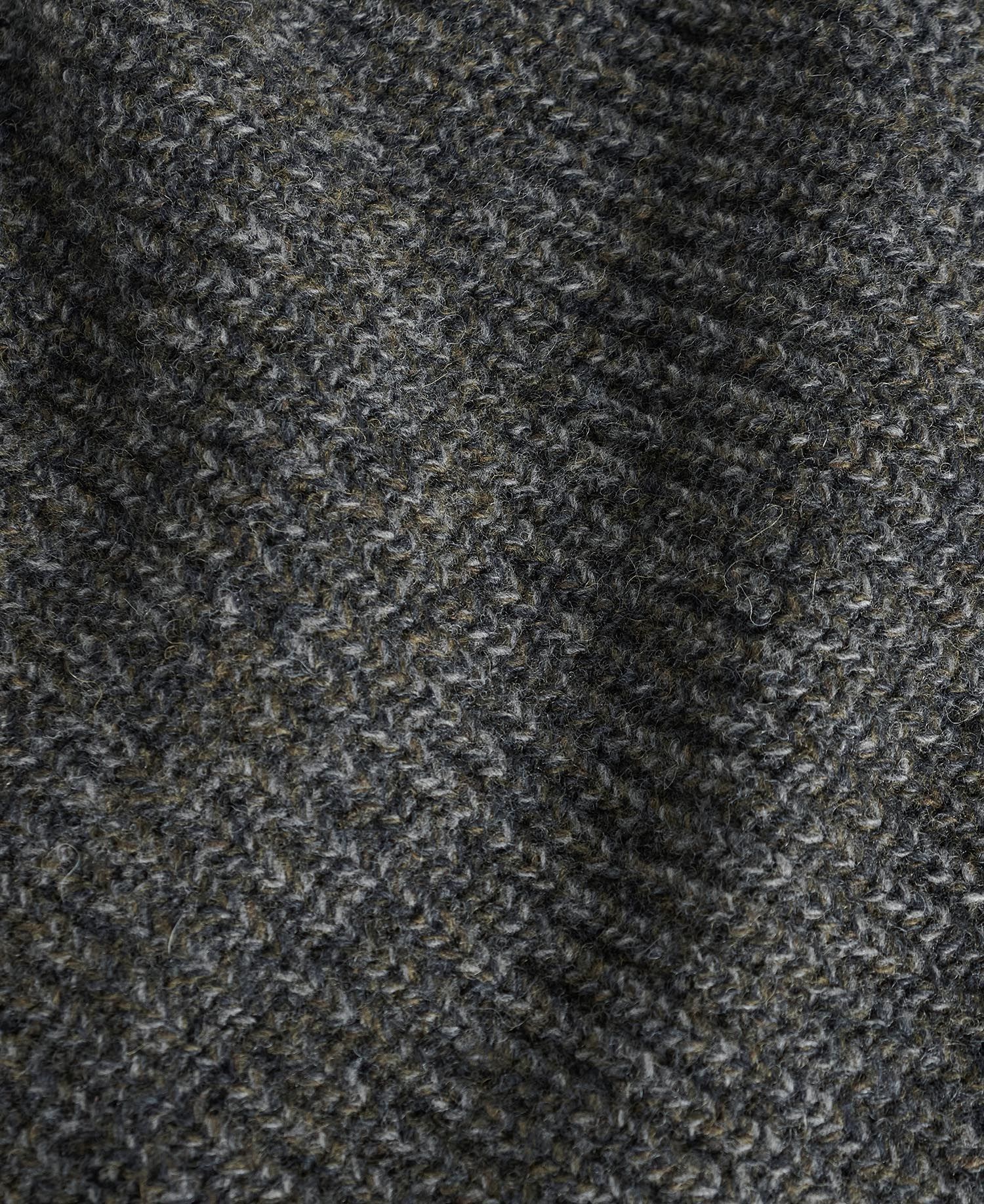 Horseford Half Zip Knitted Jumper - Olive