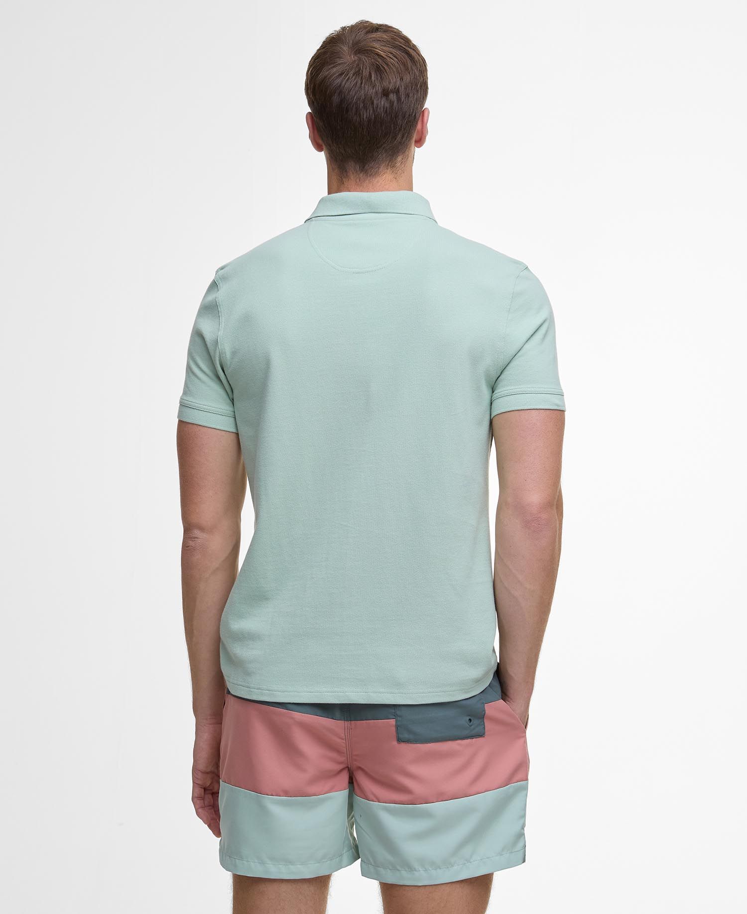Sports Short-Sleeved Polo Shirt - Pale Apple