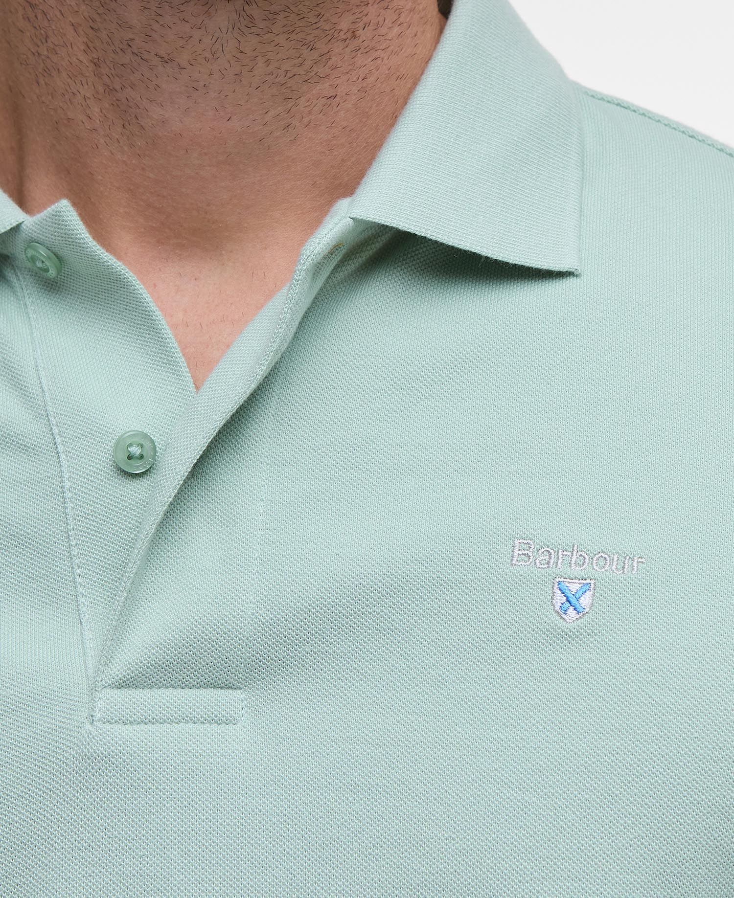 Sports Short-Sleeved Polo Shirt - Pale Apple