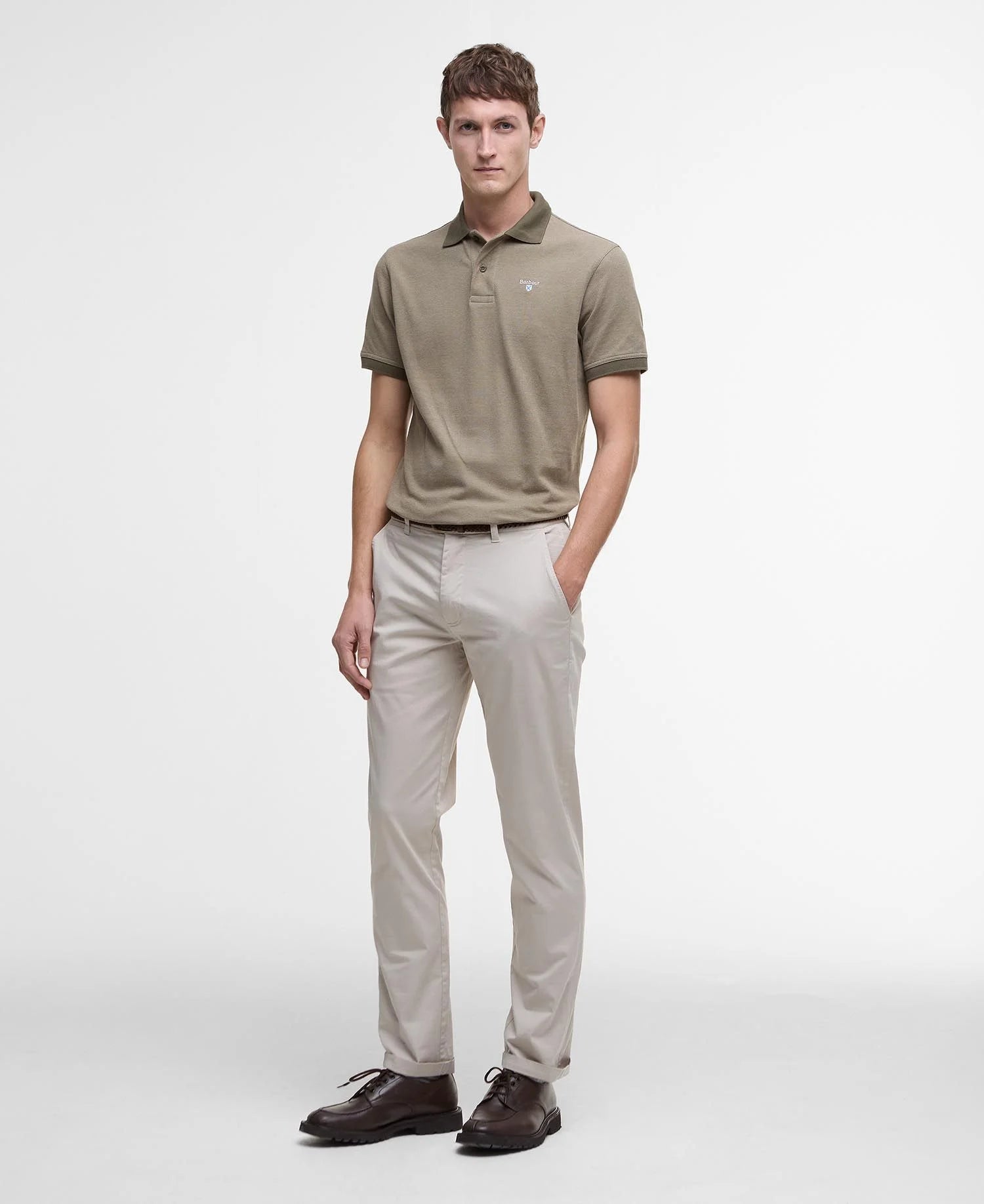 Essential Sports Mix Short-Sleeved Polo Shirt - Uniform Green