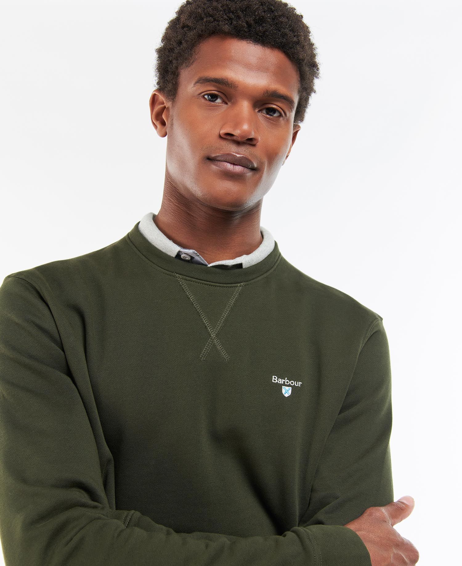 Ridsdale Crew Neck - Forest