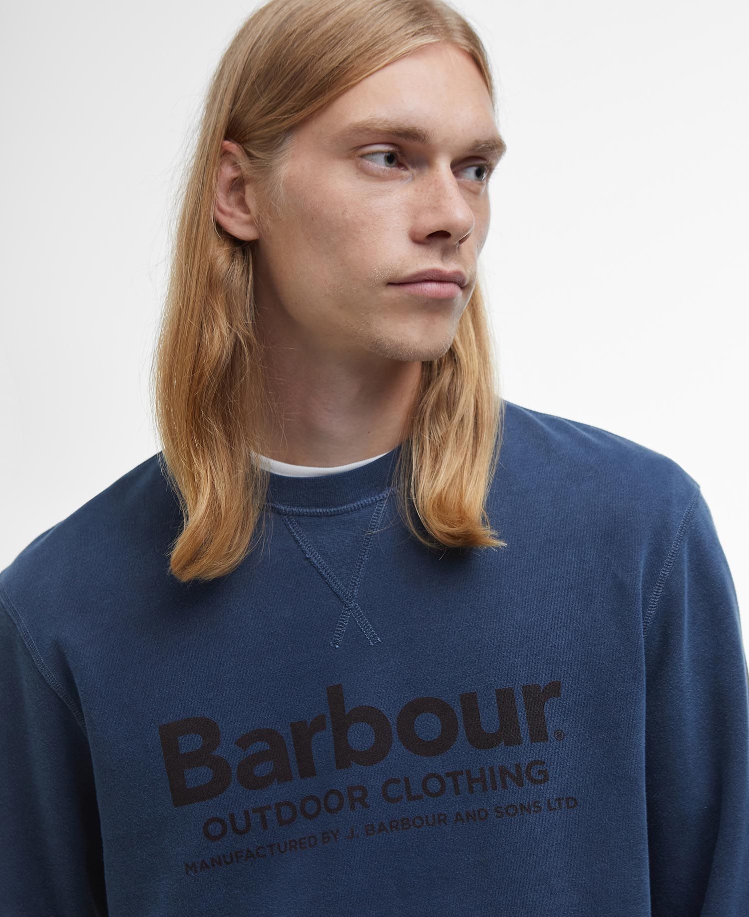 Larkhill Graphic Sweatshirt - Navy