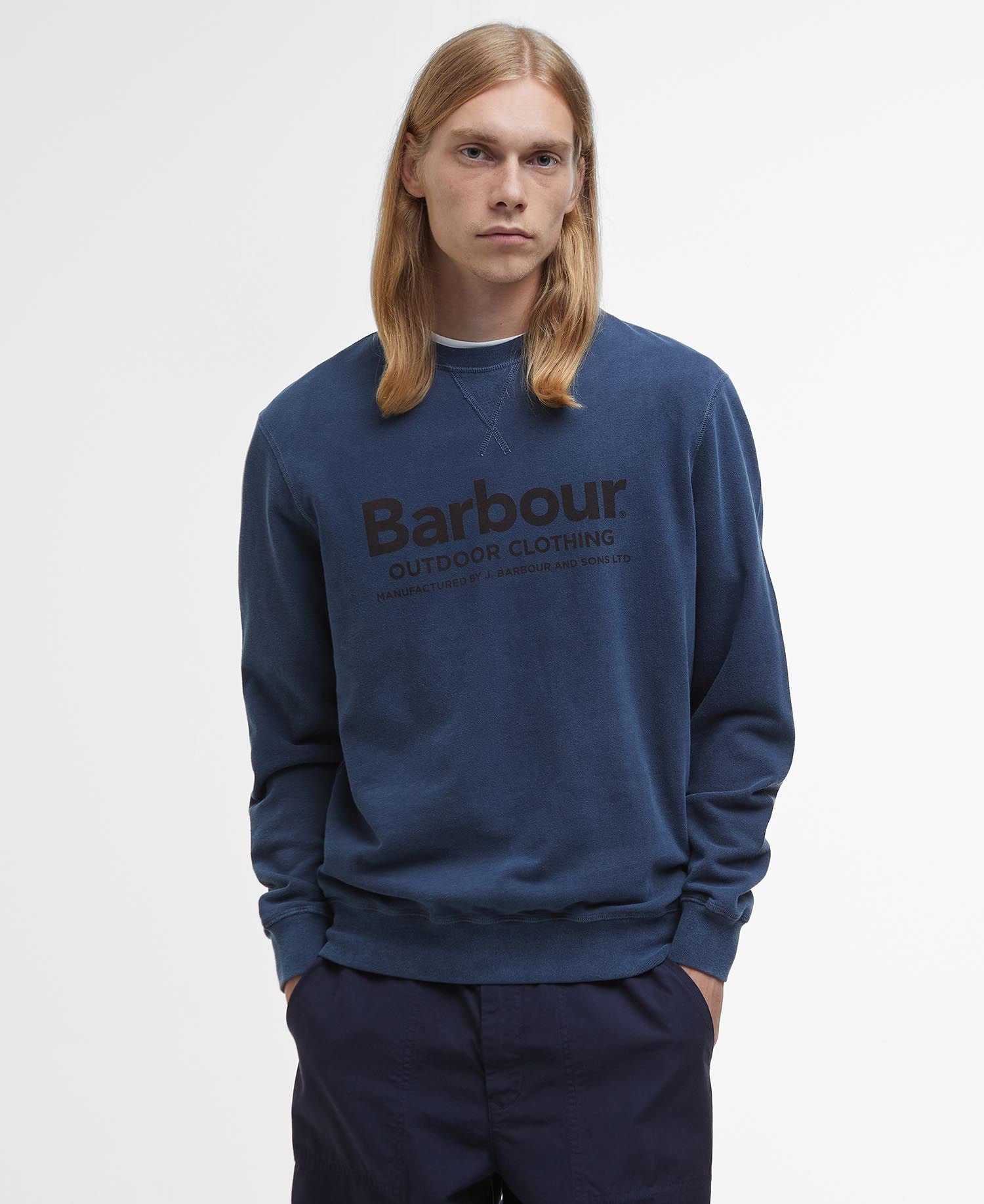 Larkhill Graphic Sweatshirt - Navy